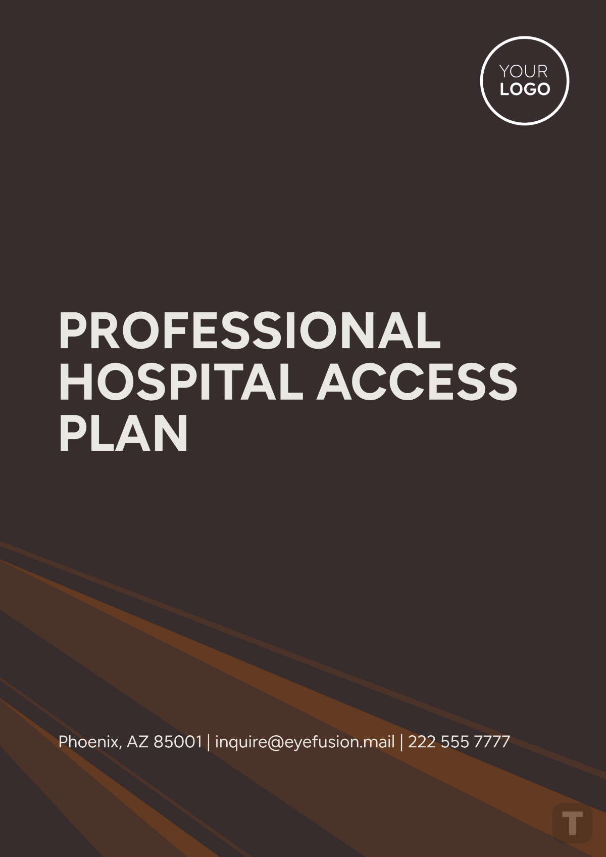 Professional Hospital Access Plan Template - Edit Online & Download