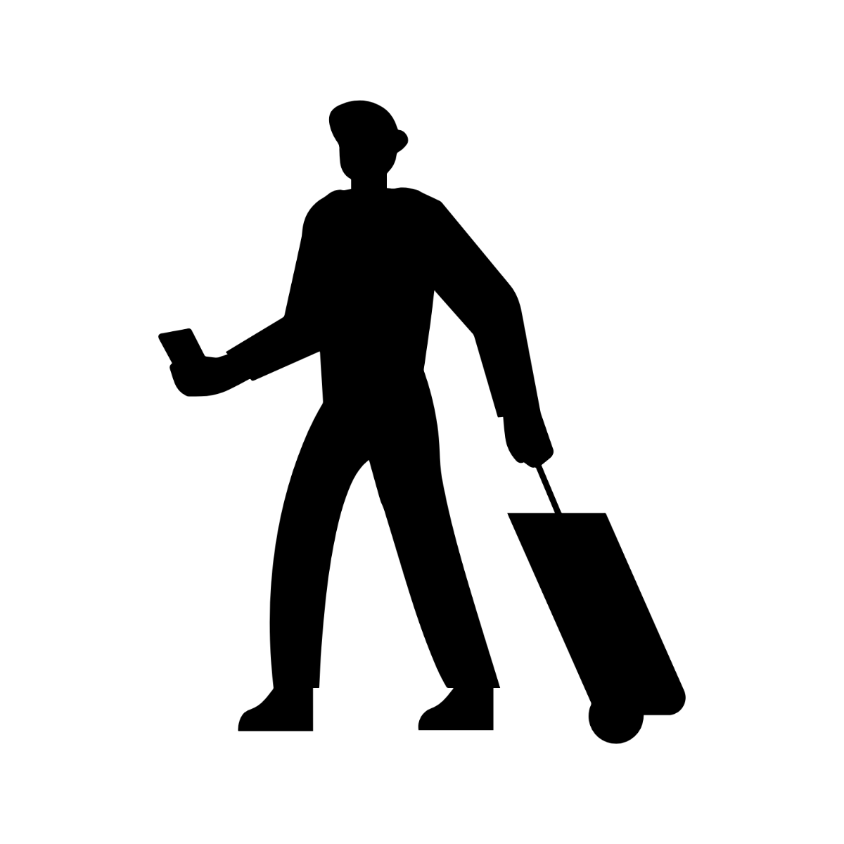 Travel Silhouette Clipart - Edit Online | Template.net