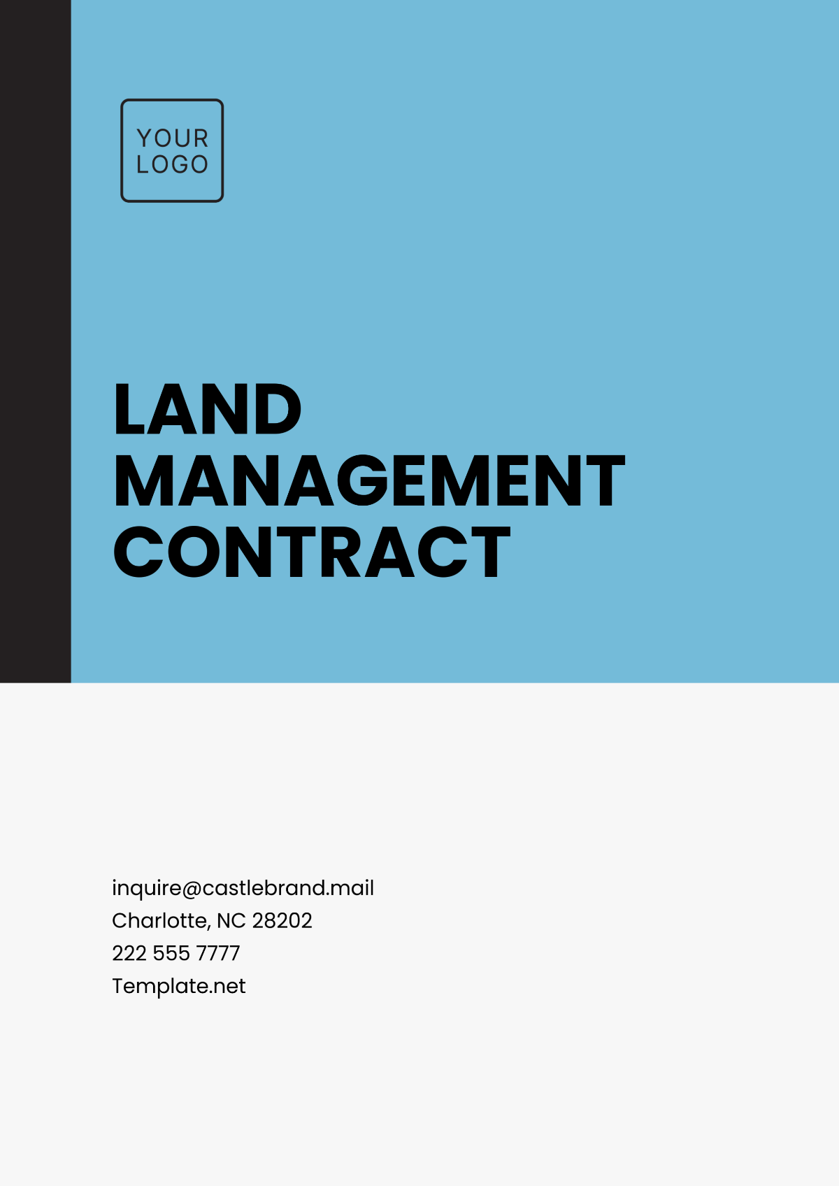 Land Management Contract Template - Edit Online & Download