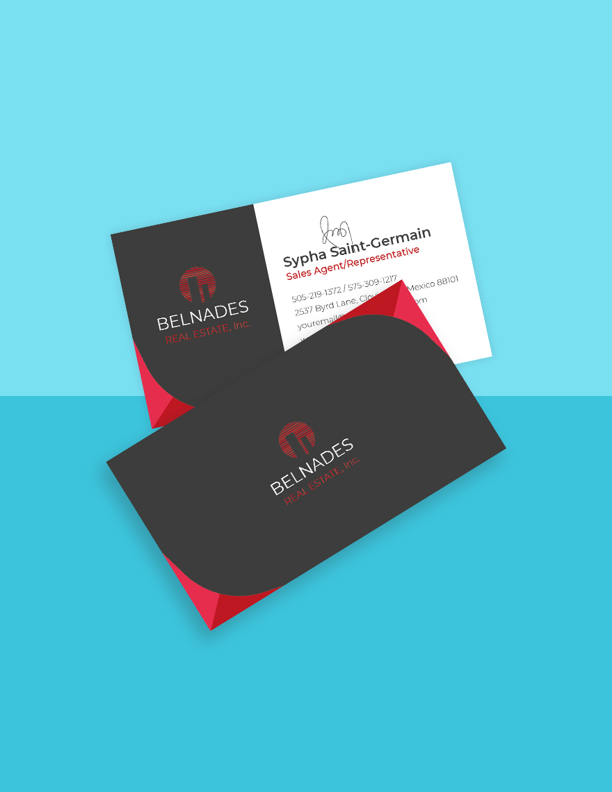 Realty Agency Business Card Template