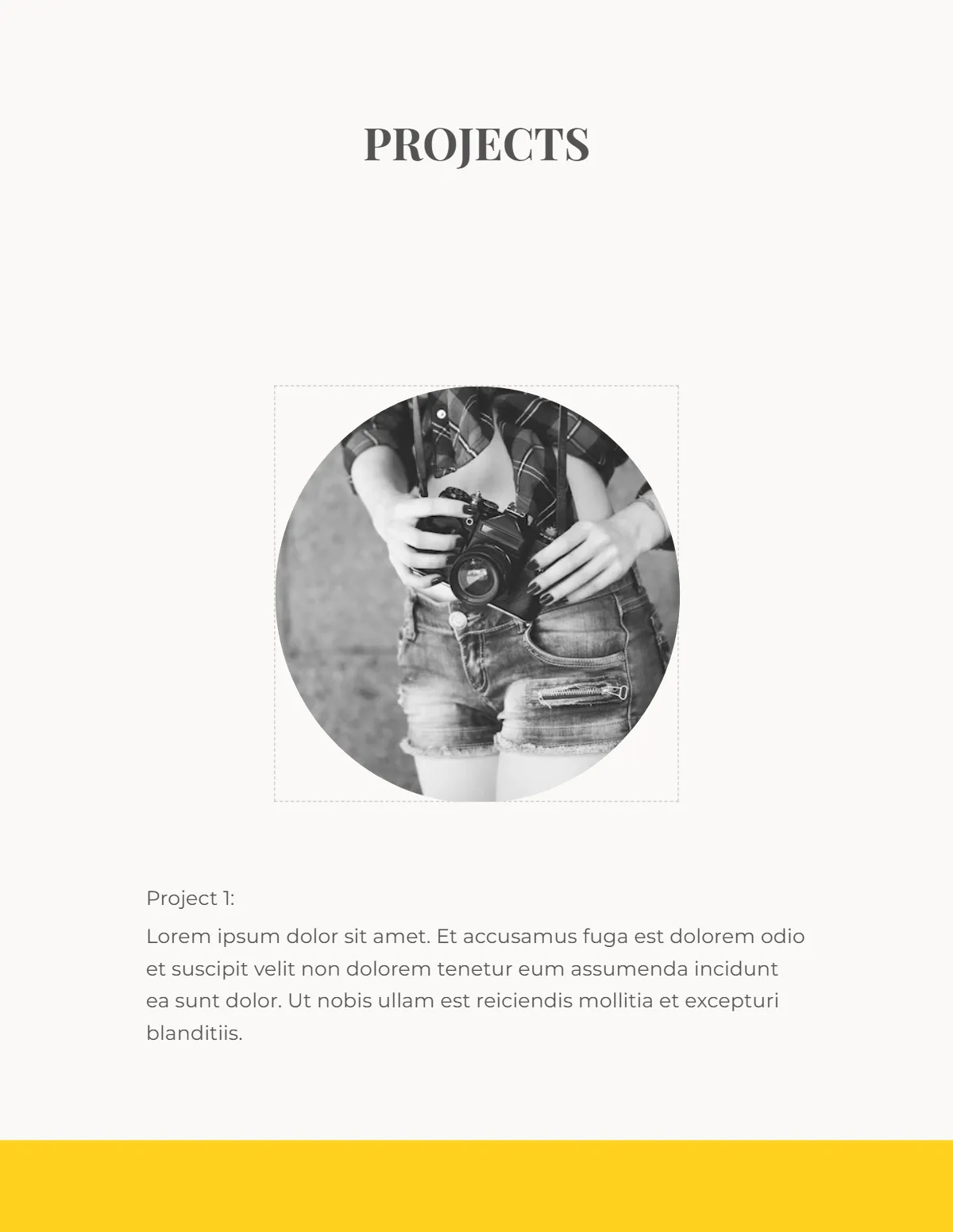 Free Minimalist Portfolio Template to Edit Online Free Minimalist Portfolio Template to Edit Online