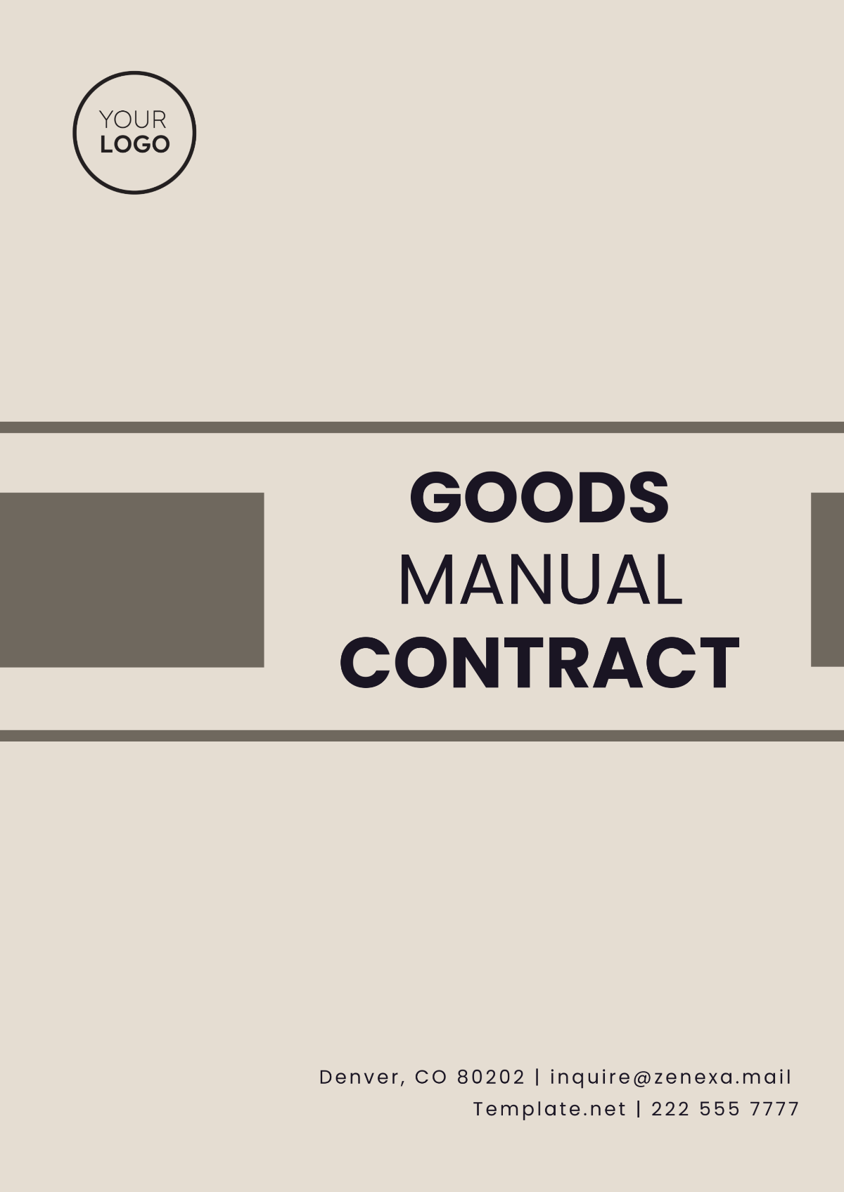 Goods Supply Contract Template - Edit Online & Download