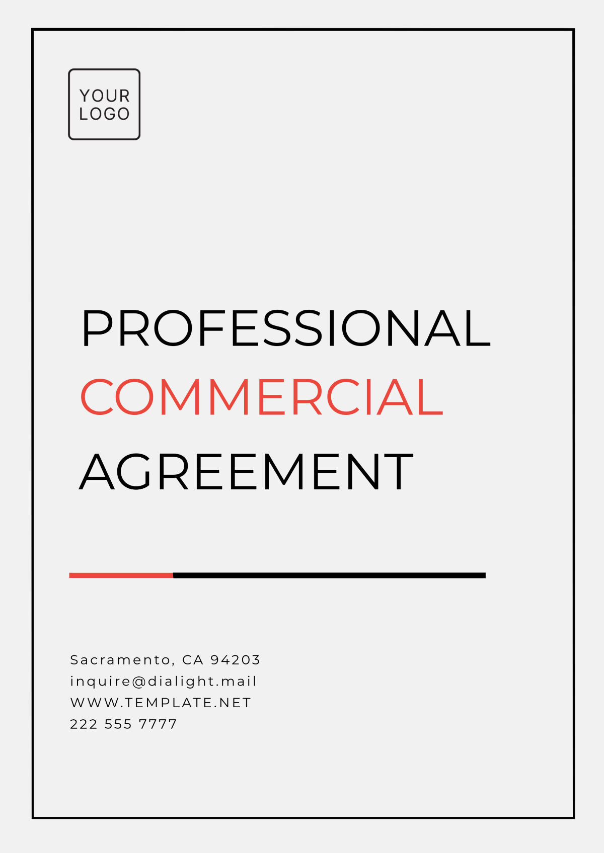 Professional Supply Chain Agreement Template - Edit Online & Download