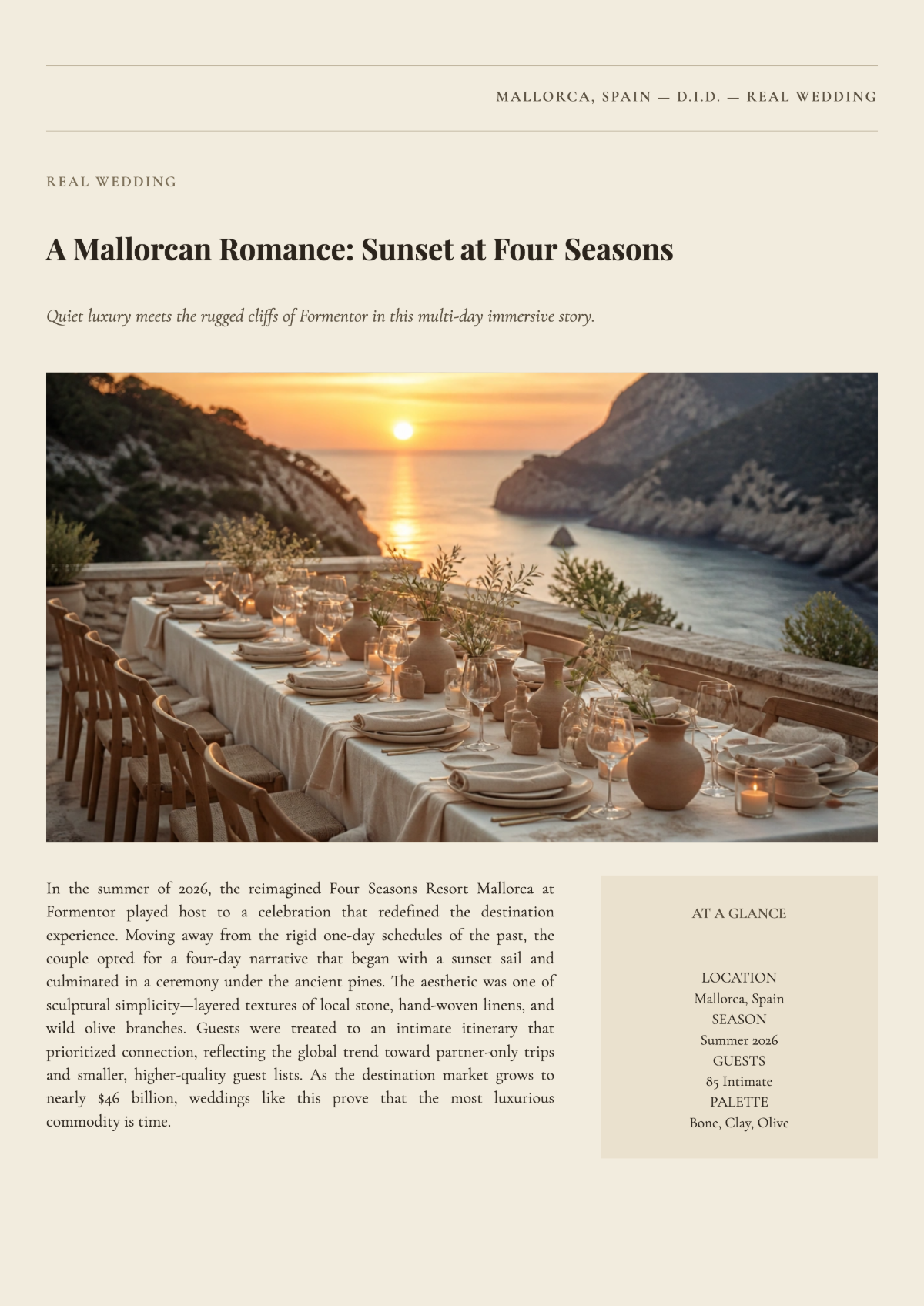 Free Wedding Magazine Template to Edit Online