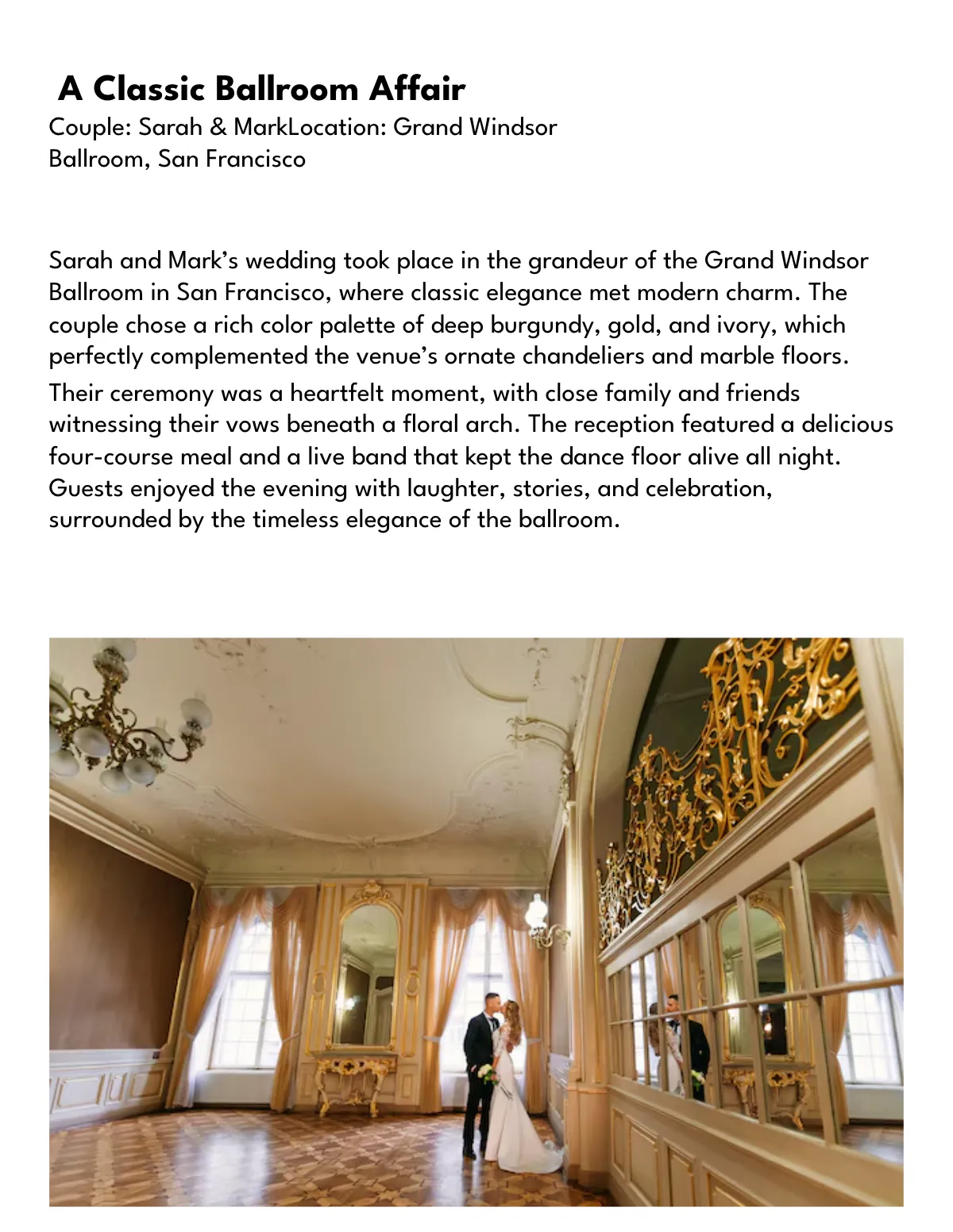 Free Wedding Magazine Template to Edit Online