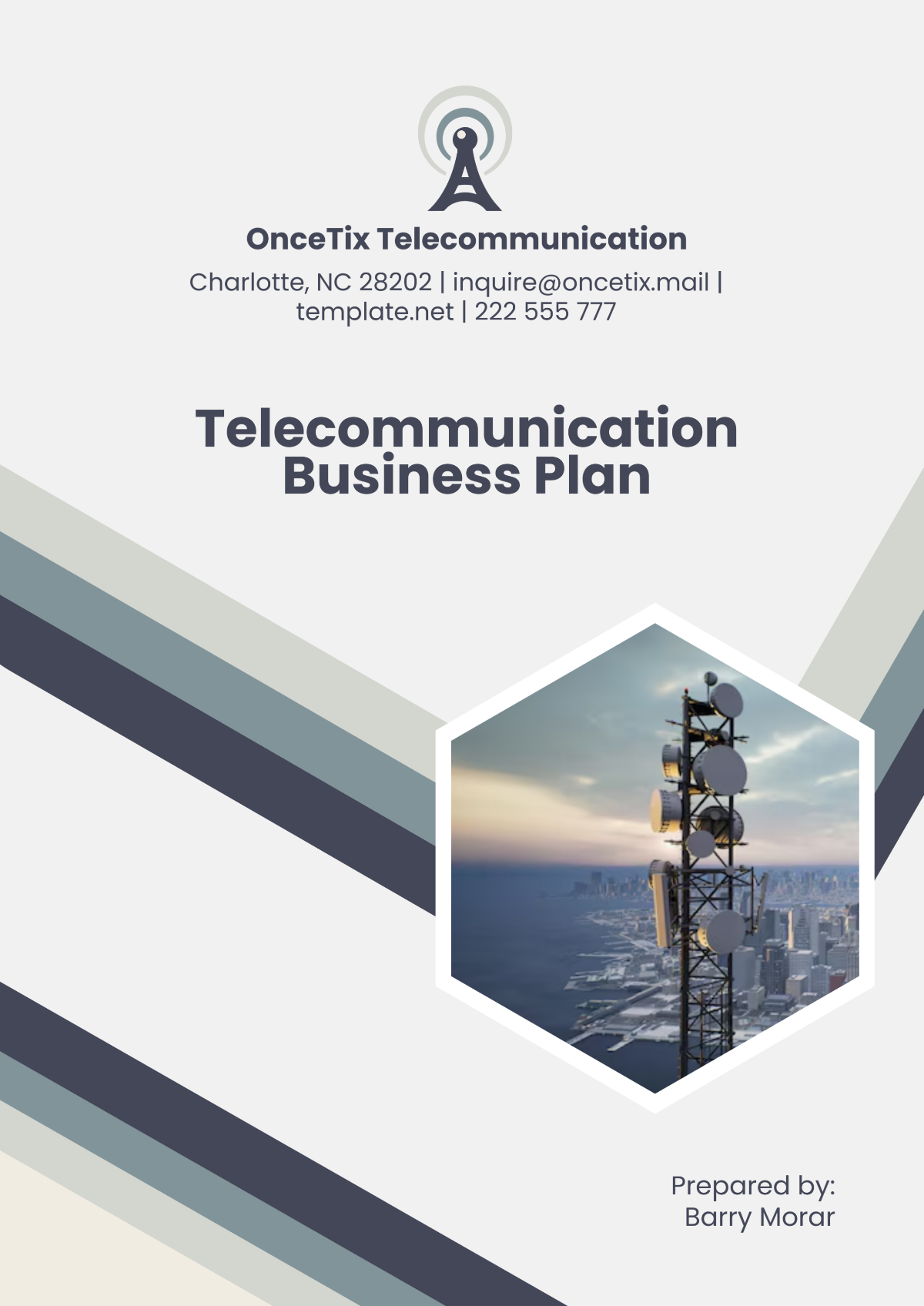 Telecommunication Business Plan Template - Edit Online & Download