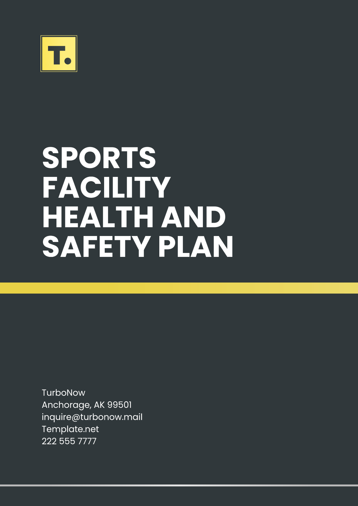 Sports Facility Health and Safety Plan Template - Edit Online & Download