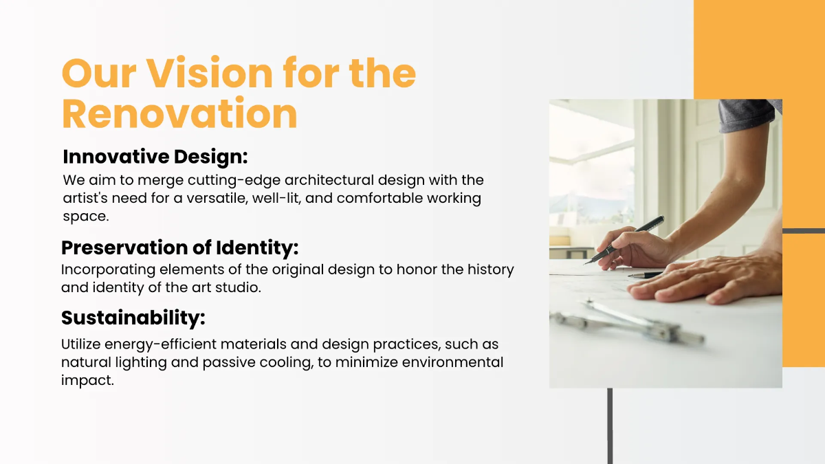 Free Architect Project Presentation Template to Edit Online