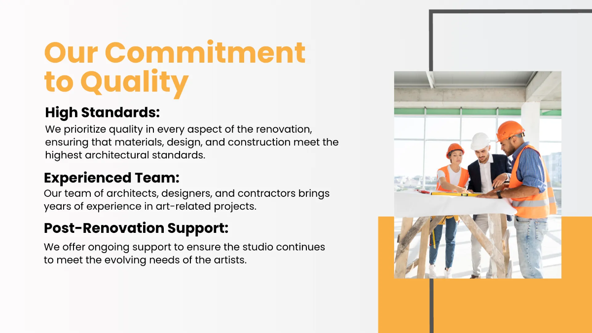 Free Architect Project Presentation Template to Edit Online