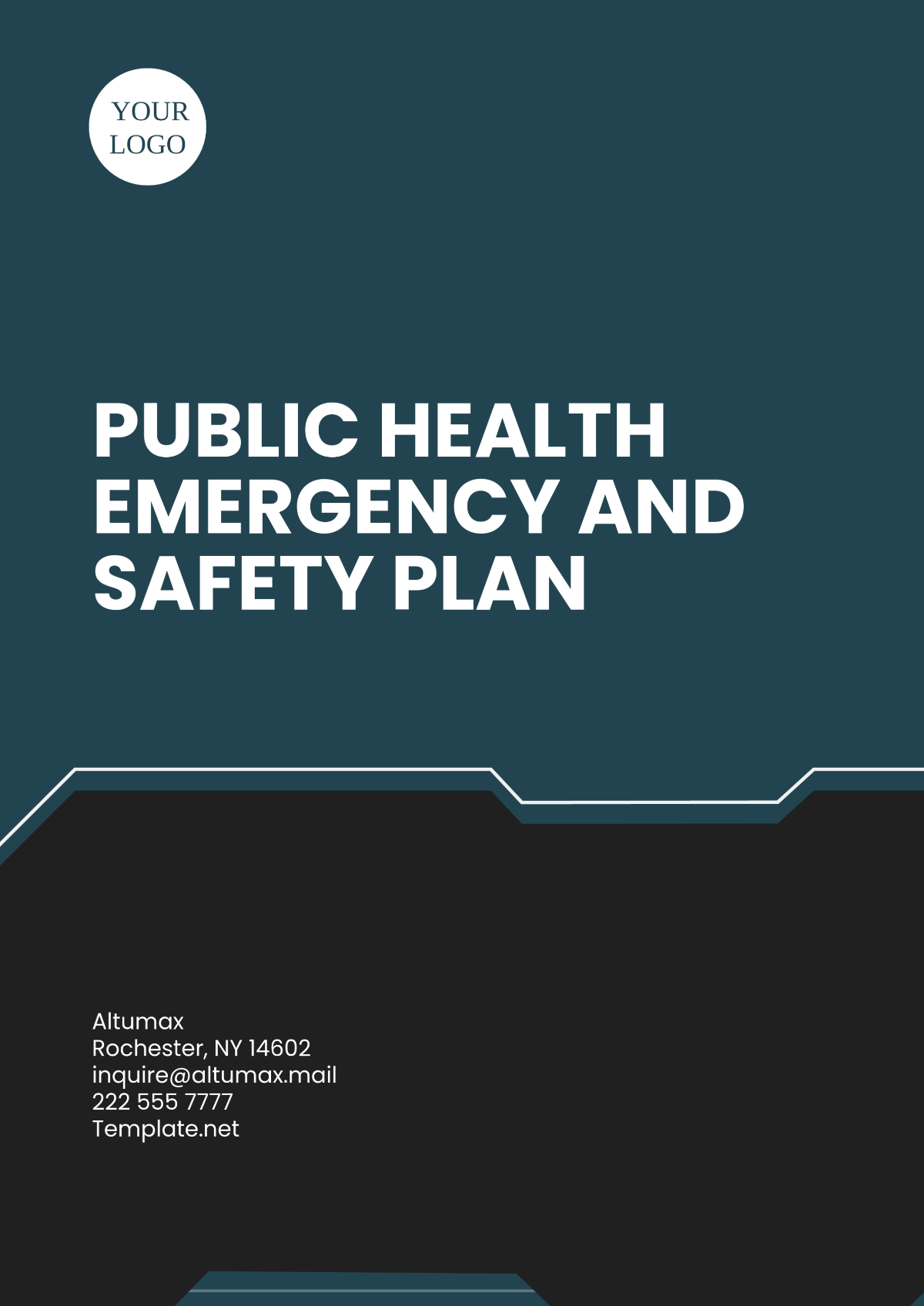 Public Health Emergency and Safety  Plan Template - Edit Online & Download