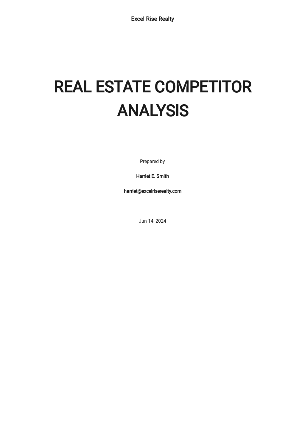 13+ FREE Real Estate Analysis Templates [Edit & Download]