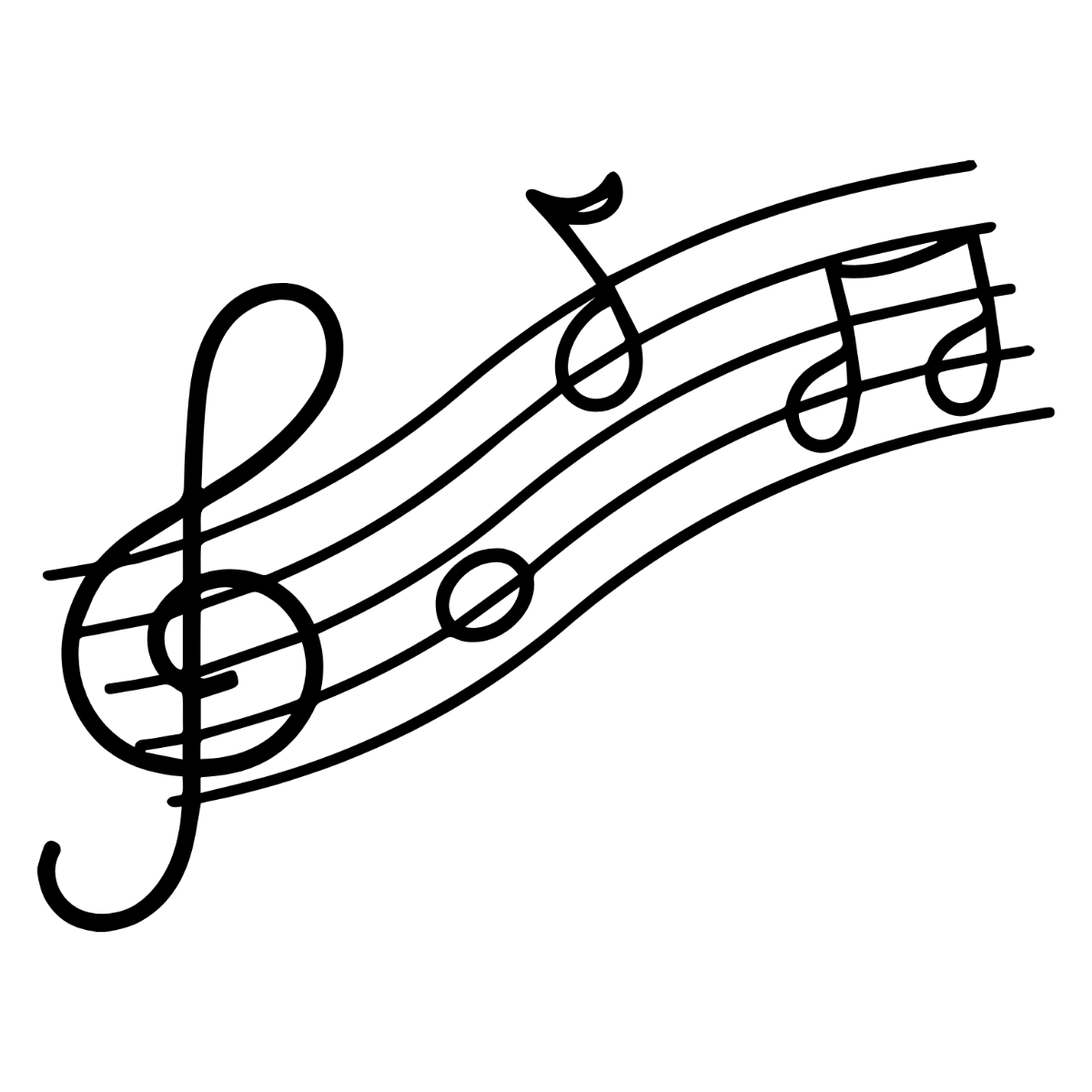 Free Music Note Clipart Template - Edit Online & Download