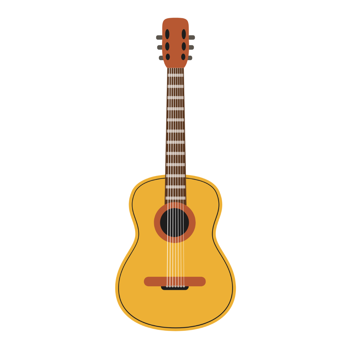 Free Guitar Clipart Template - Edit Online & Download | Template.net