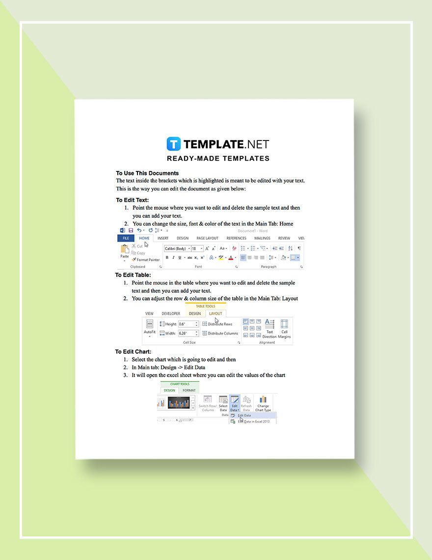 Real Estate Disclosure Form Template