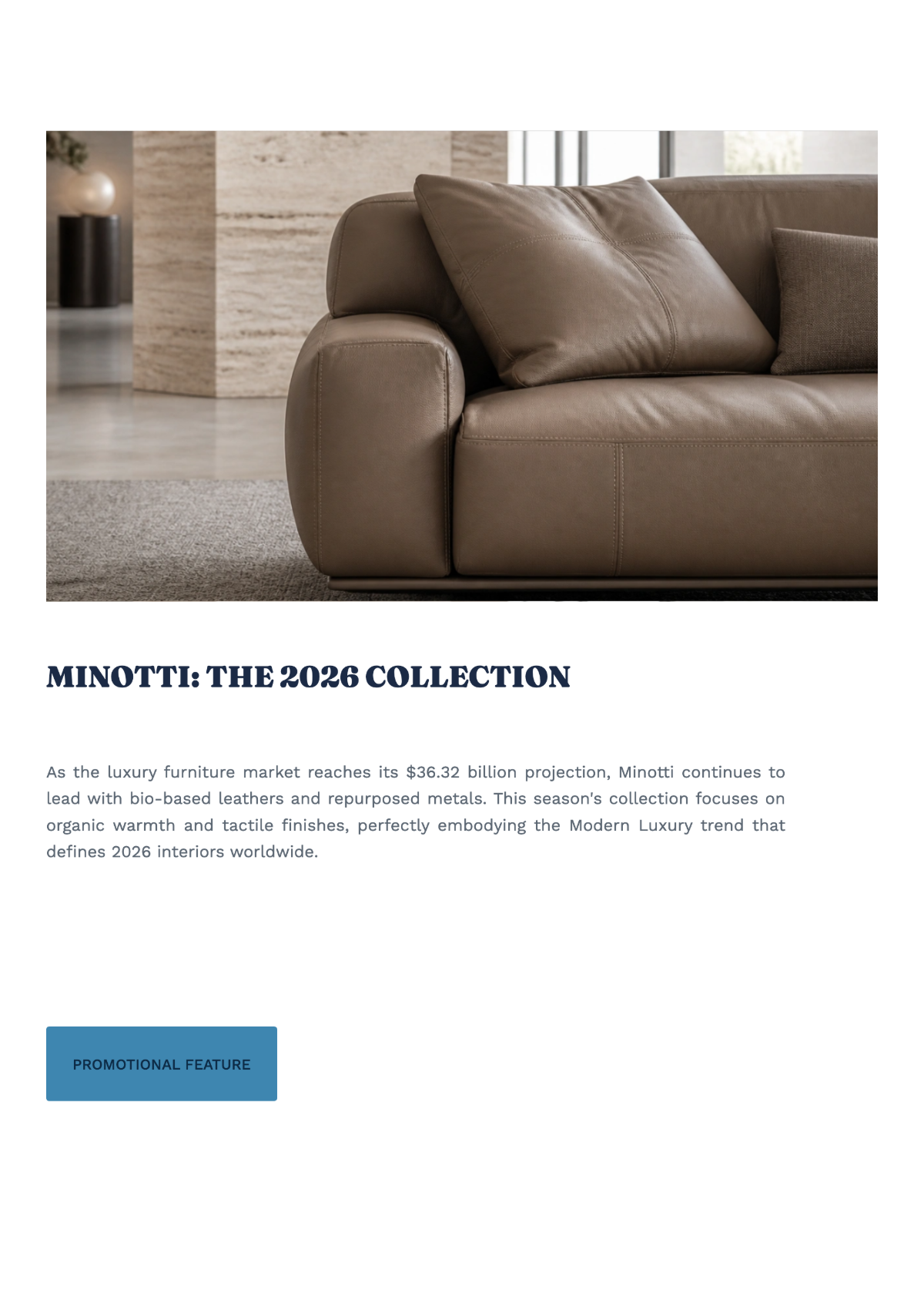 Free Interior Design Magazine Template to Edit Online
