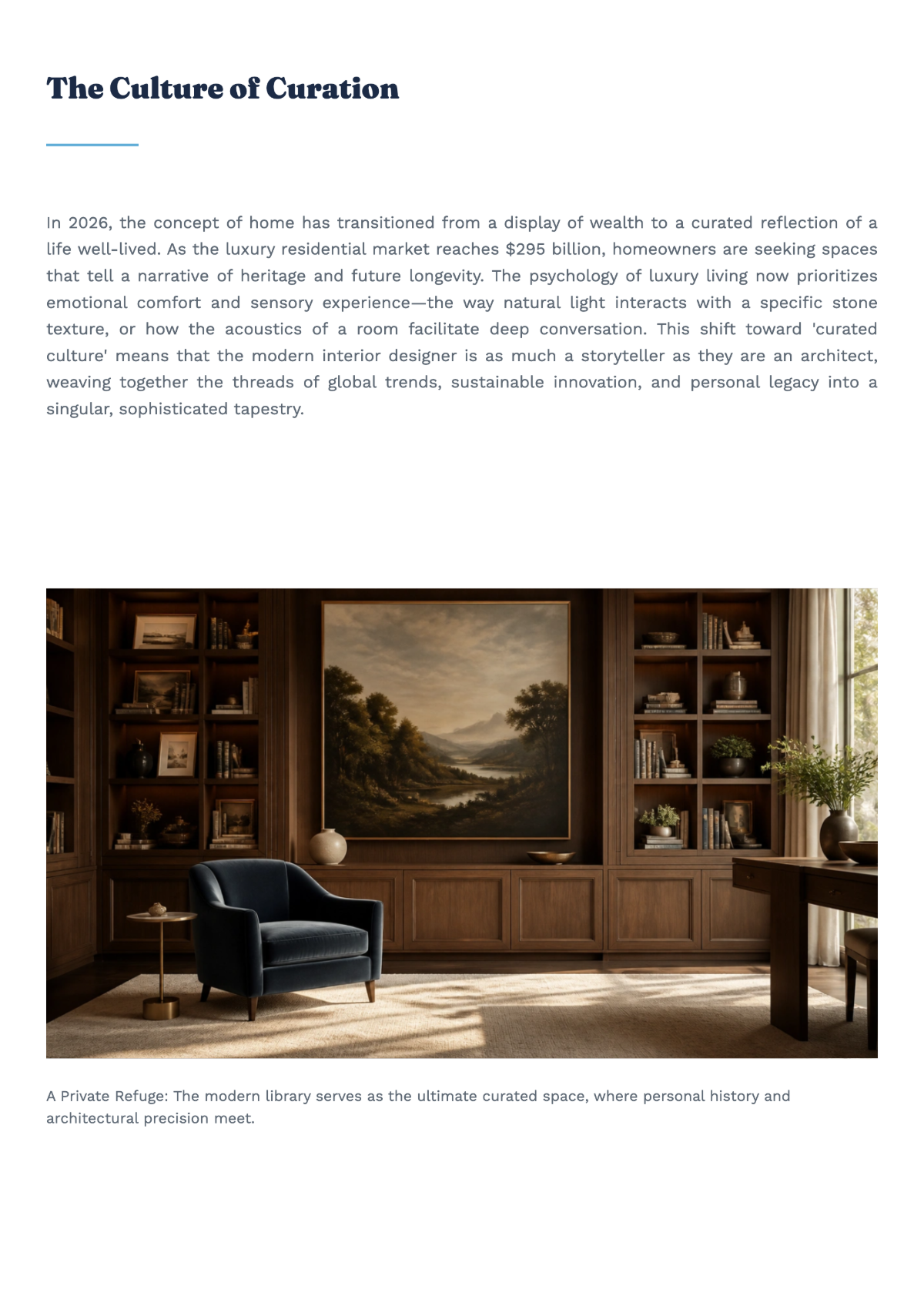 Free Interior Design Magazine Template to Edit Online