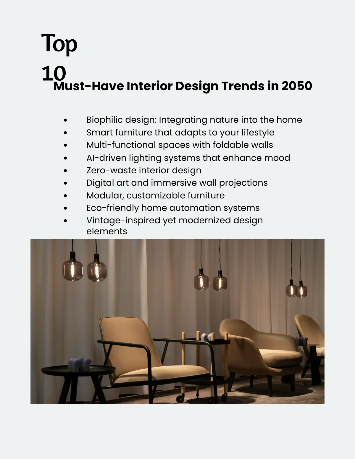 Free Interior Design Magazine Template to Edit Online
