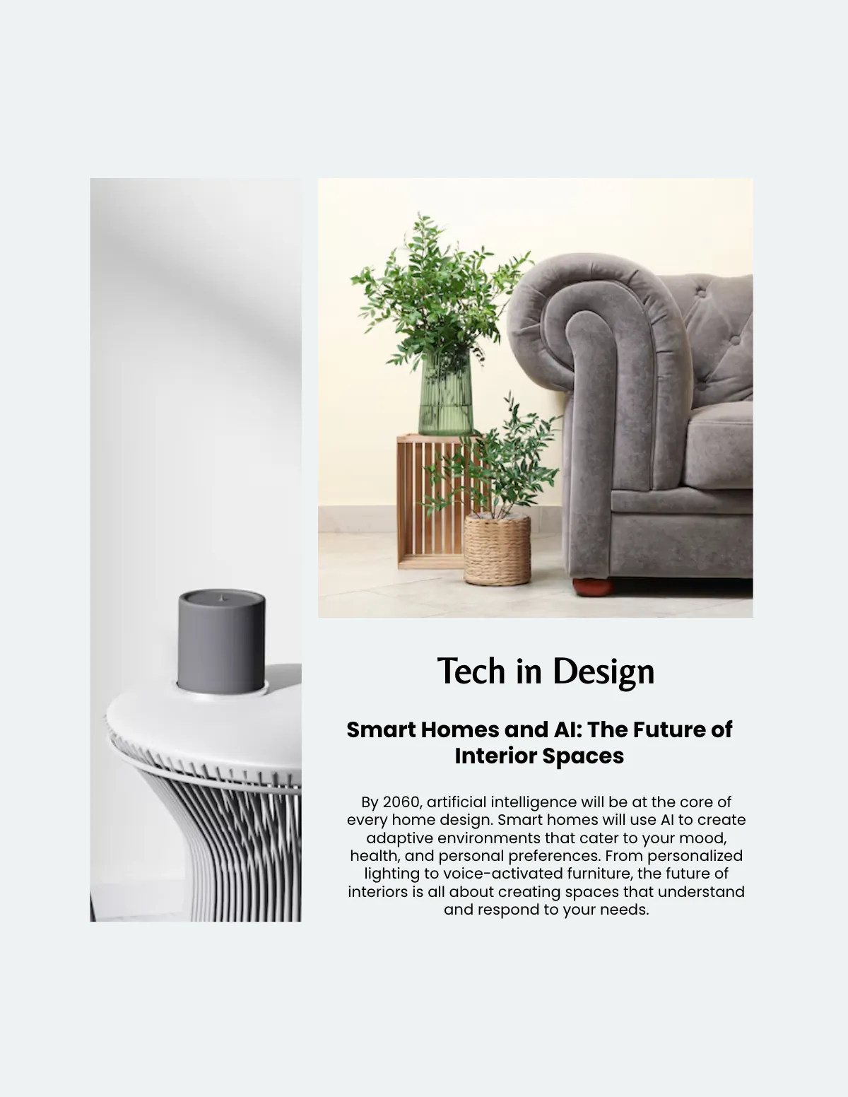 Free Interior Design Magazine Template to Edit Online