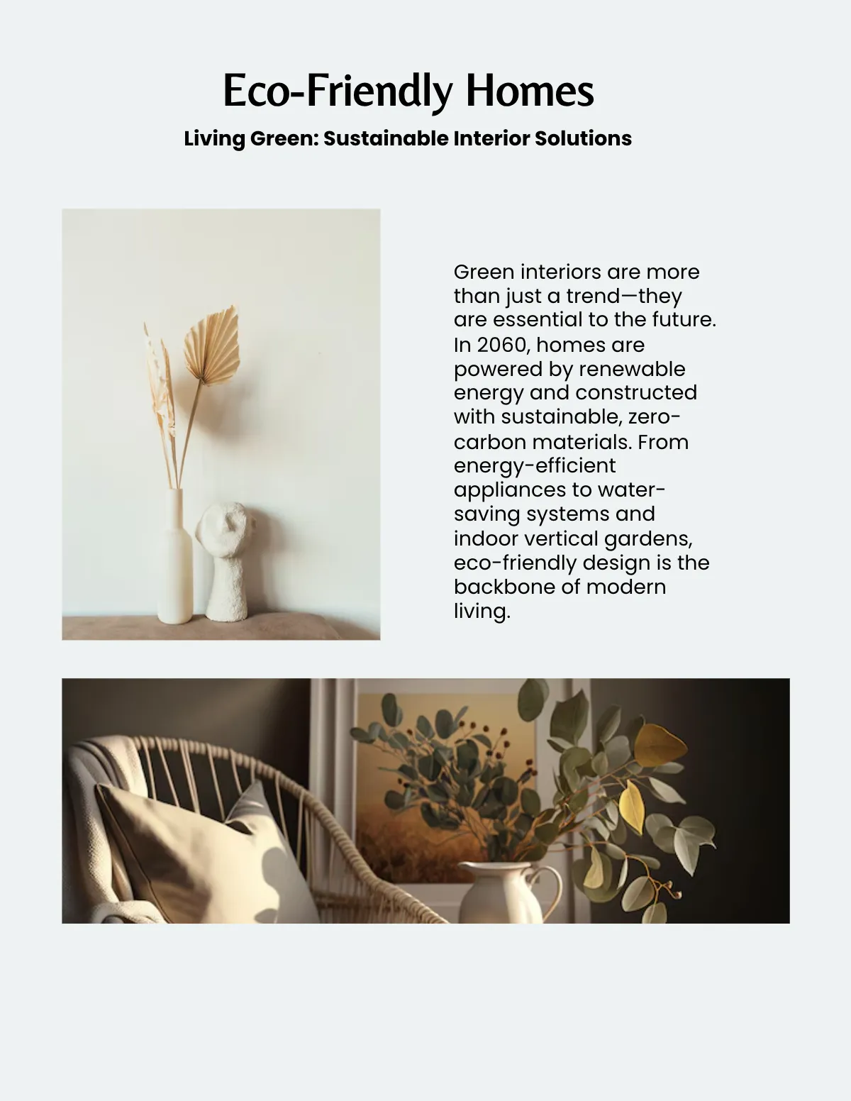 Free Interior Design Magazine Template to Edit Online