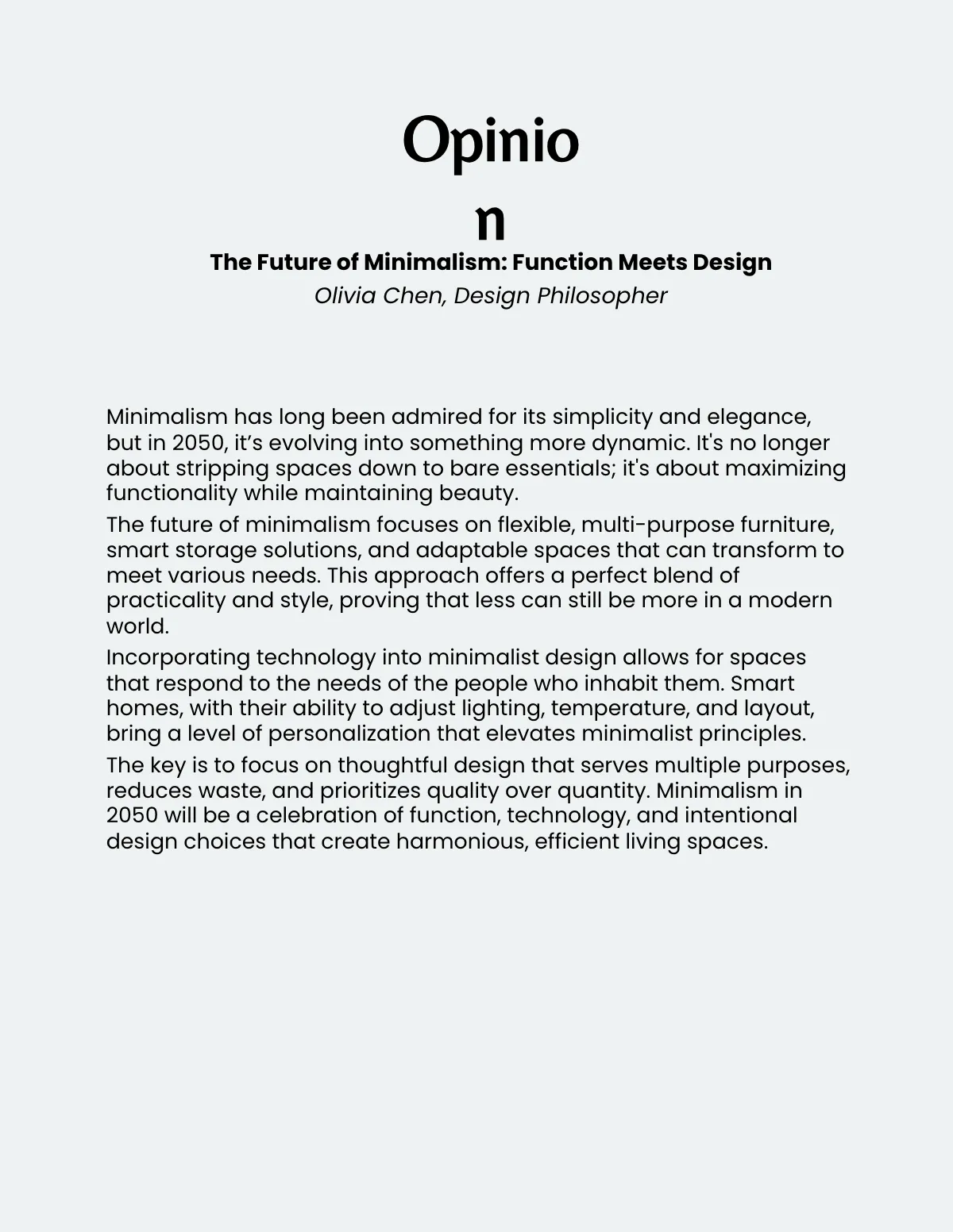 Free Interior Design Magazine Template to Edit Online