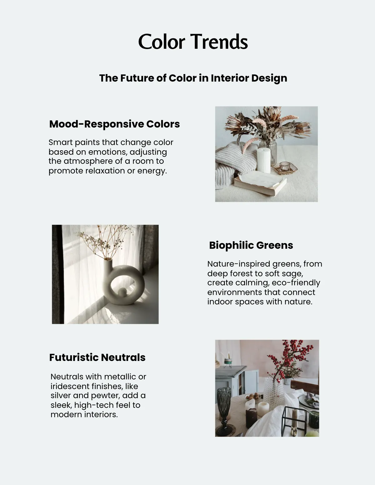 Free Interior Design Magazine Template to Edit Online