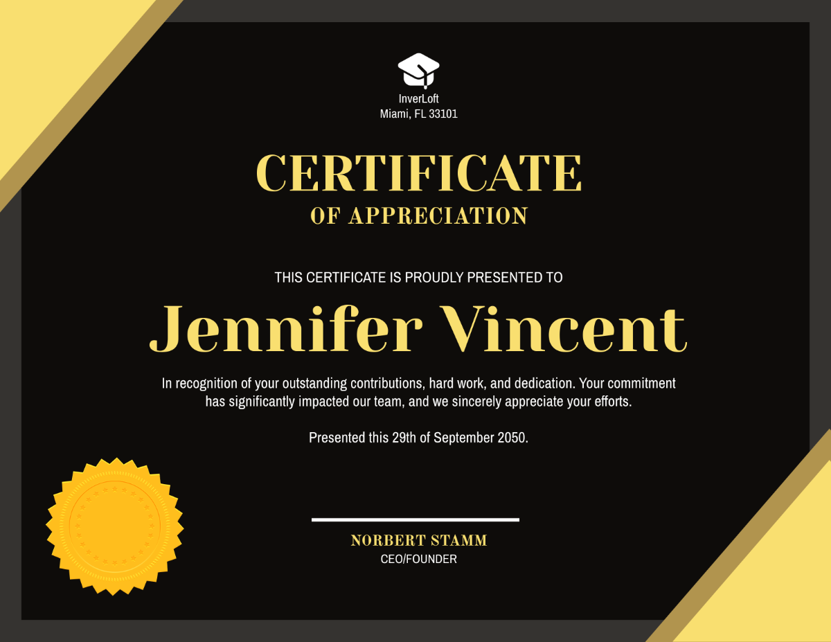 Free Appreciation Background Certificate Template - Edit Online & Download