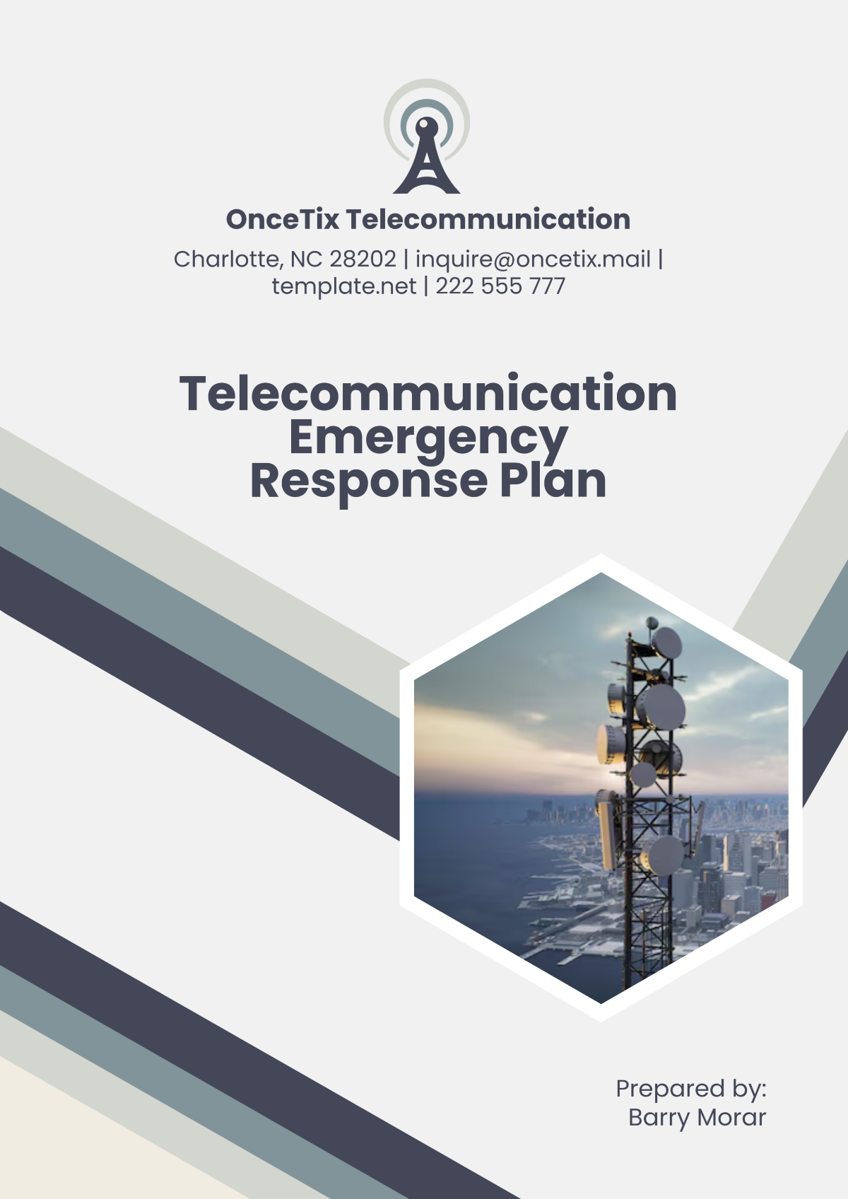 Telecommunication Emergency Response Plan Template - Edit Online & Download