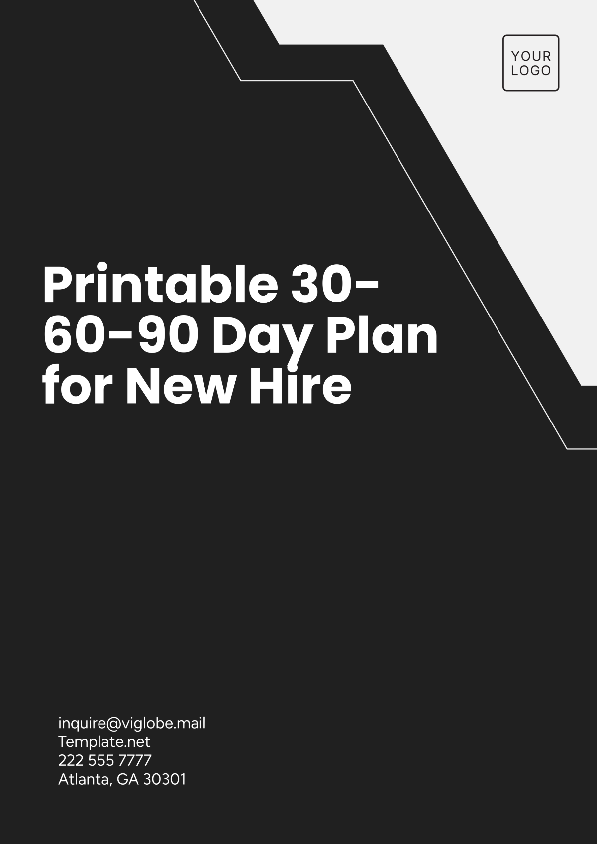 Printable 30-60-90-Day Plan for New Hire Template - Edit Online & Download