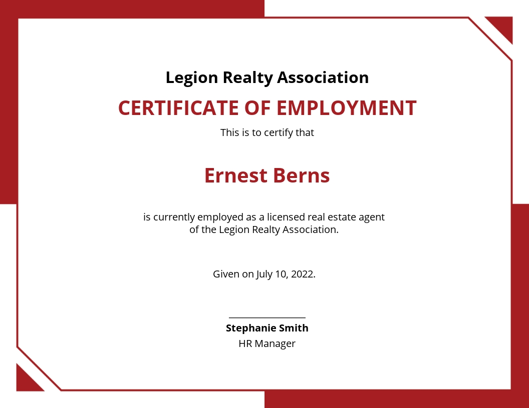 Download 17+ Real Estate Certificate Templates Microsoft Word (DOC)