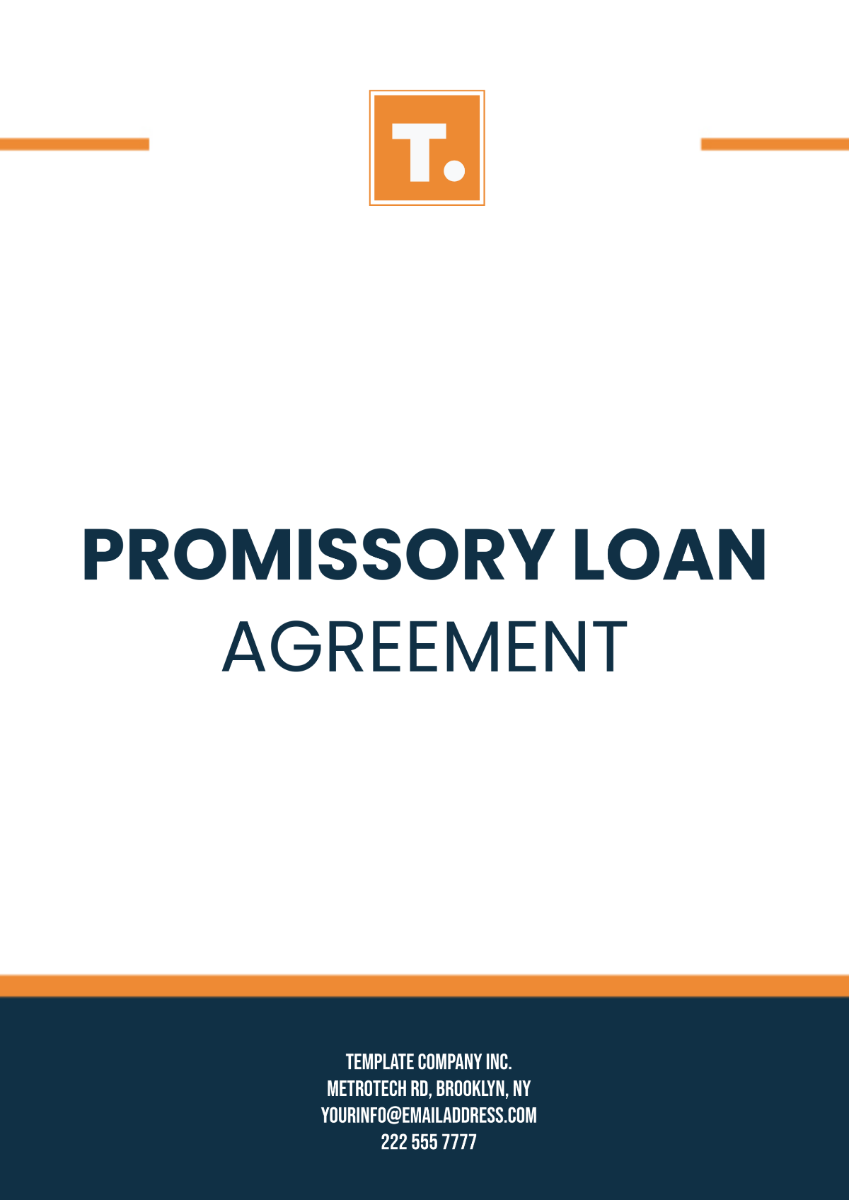 Promissory Loan Agreement Template - Edit Online & Download