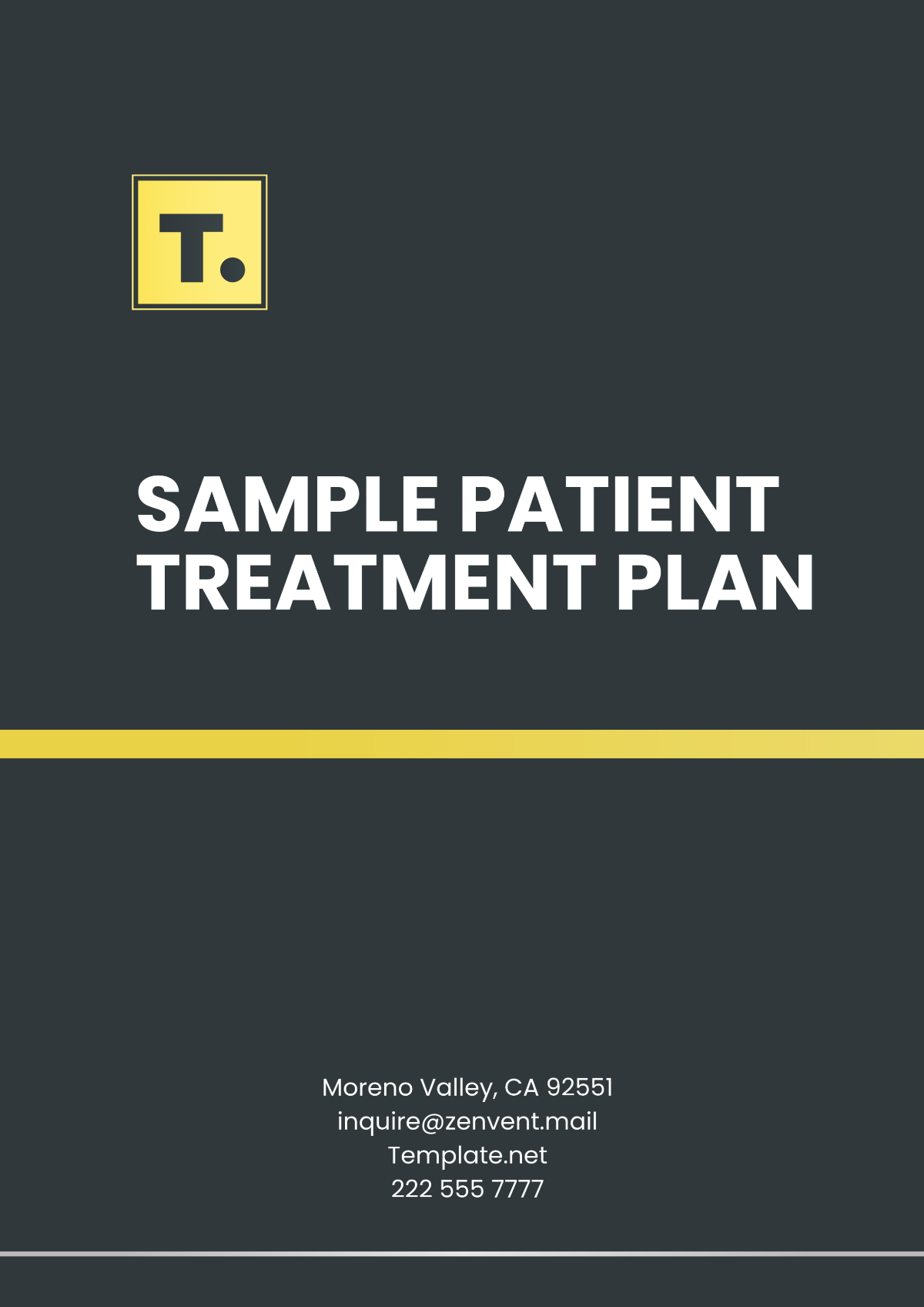 Sample Patient Treatment Plan Template - Edit Online & Download