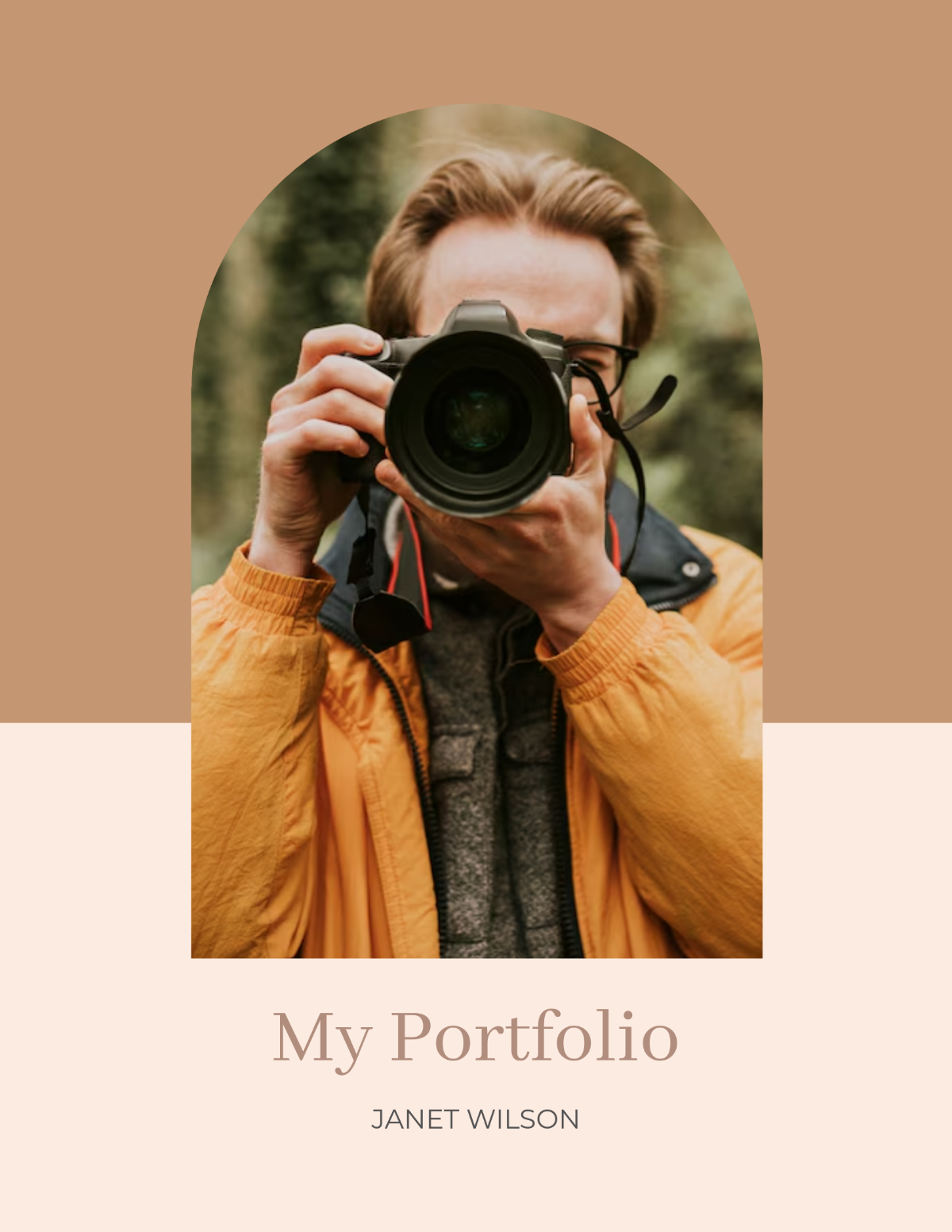 Free Aesthetic Portfolio Template