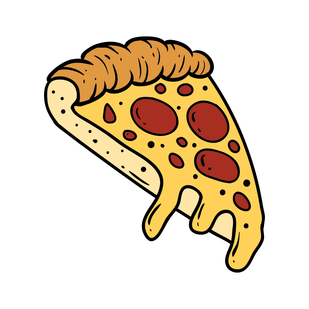 Free Pizza Slice Clipart Template - Edit Online & Download