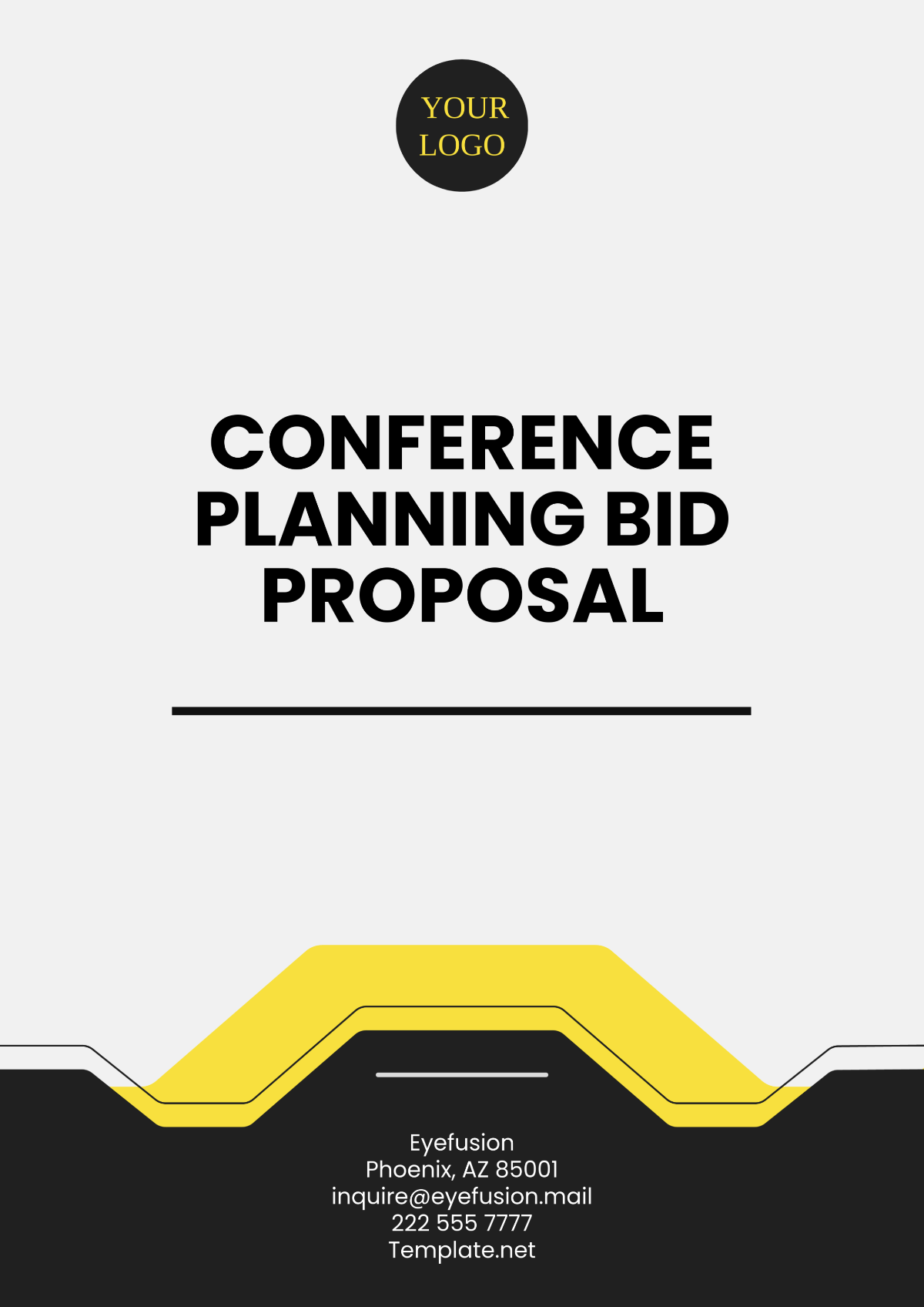 Conference Planning Bid Proposal Template - Edit Online & Download