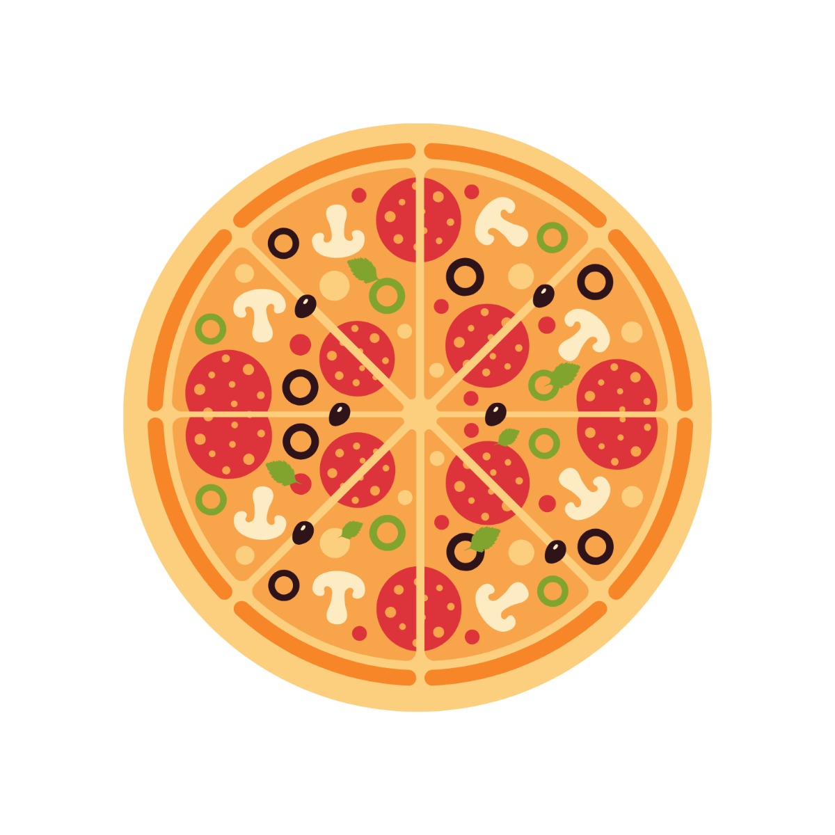 Free Italian Pizza Clipart Template - Edit Online & Download