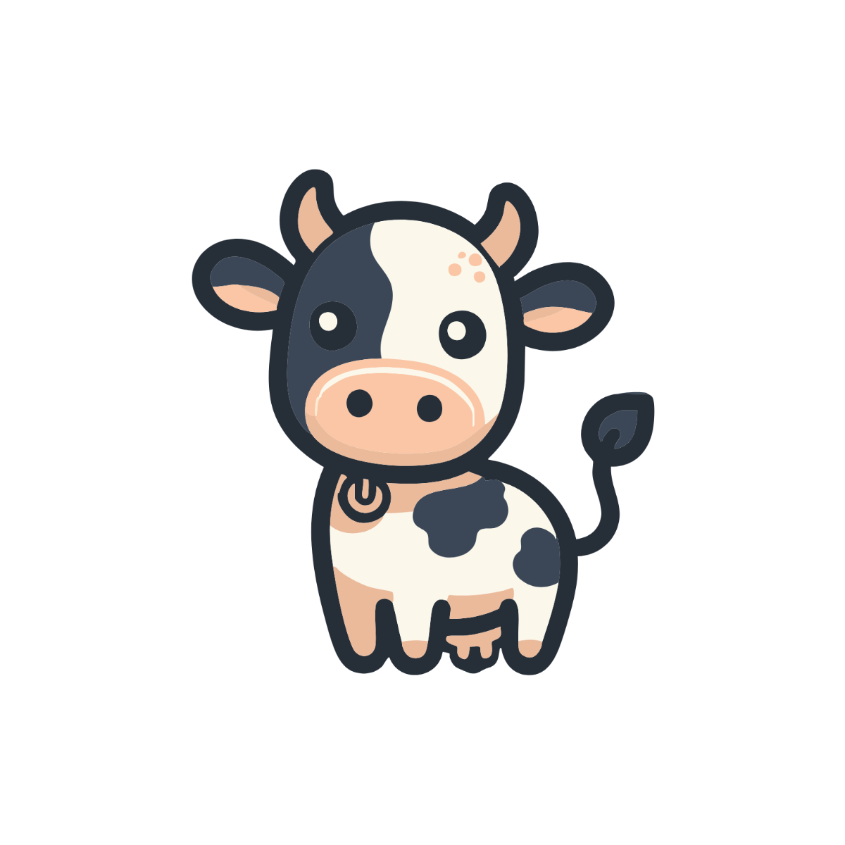 Free Dairy Cow Clipart Template - Edit Online & Download