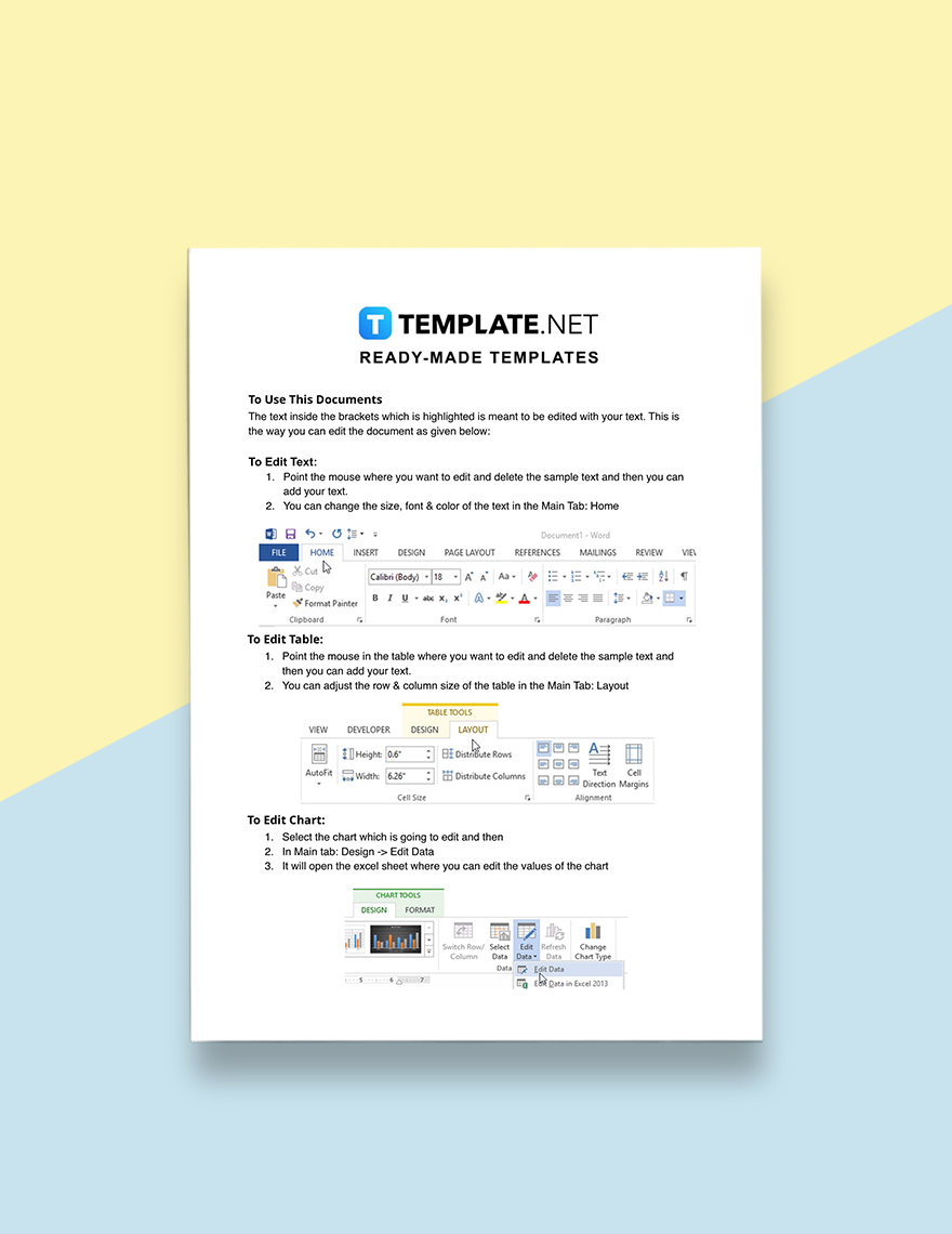 Real Estate Consulting Invoice Template