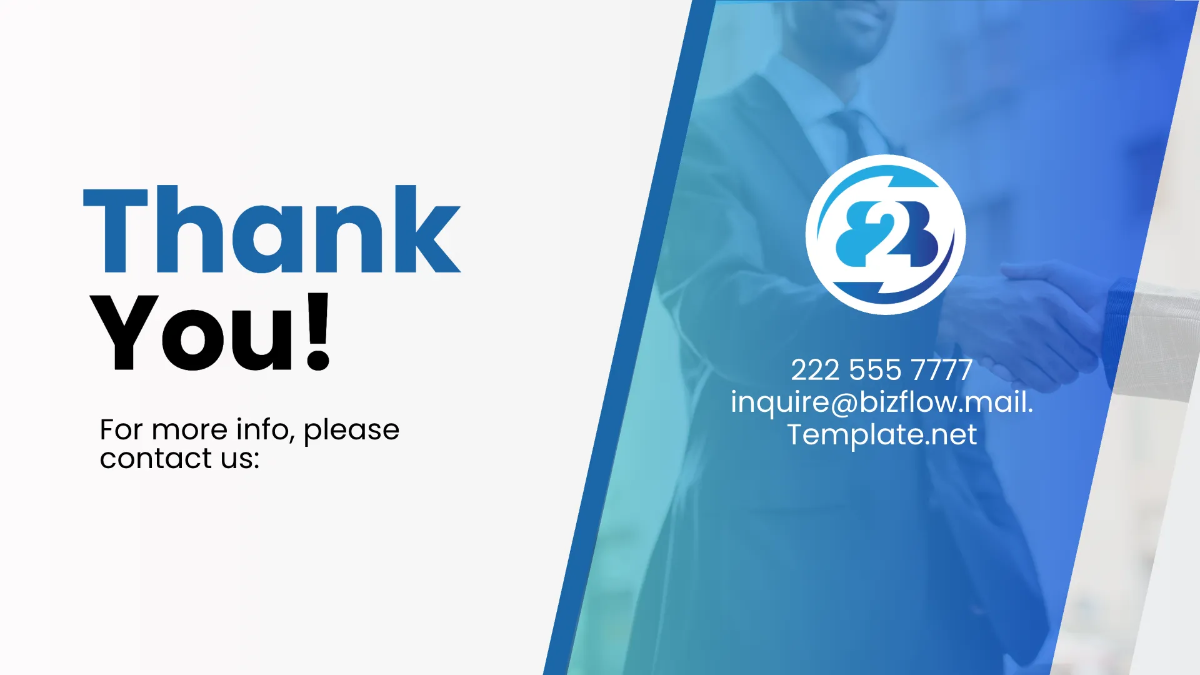 Free B2B Presentation Template to Edit Online