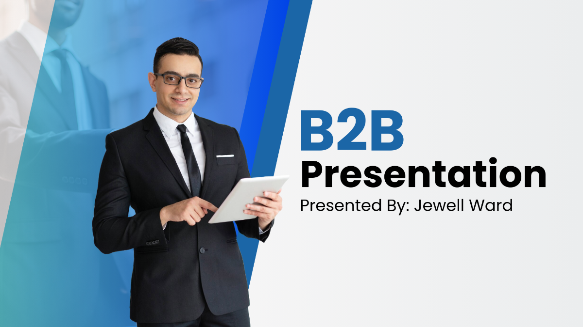 B2B Presentation Template - Edit Online & Download