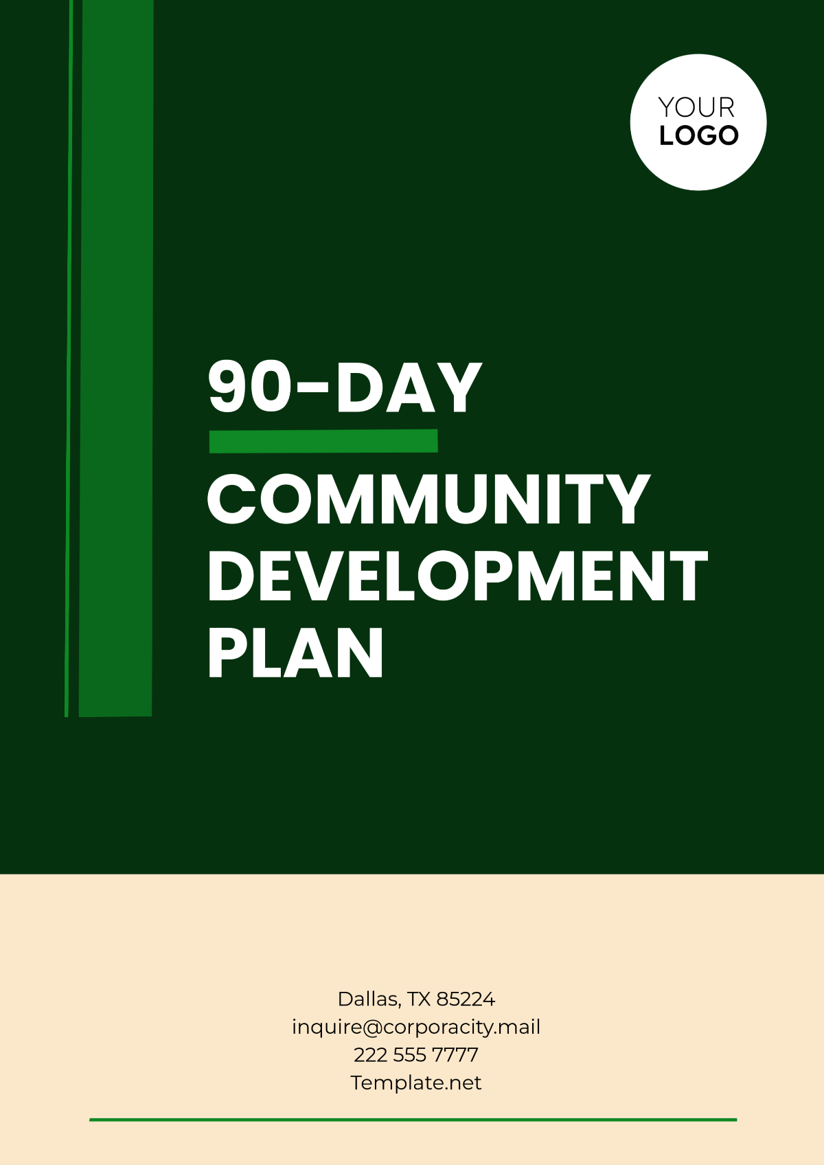 90-Day Community Development Plan Template - Edit Online & Download