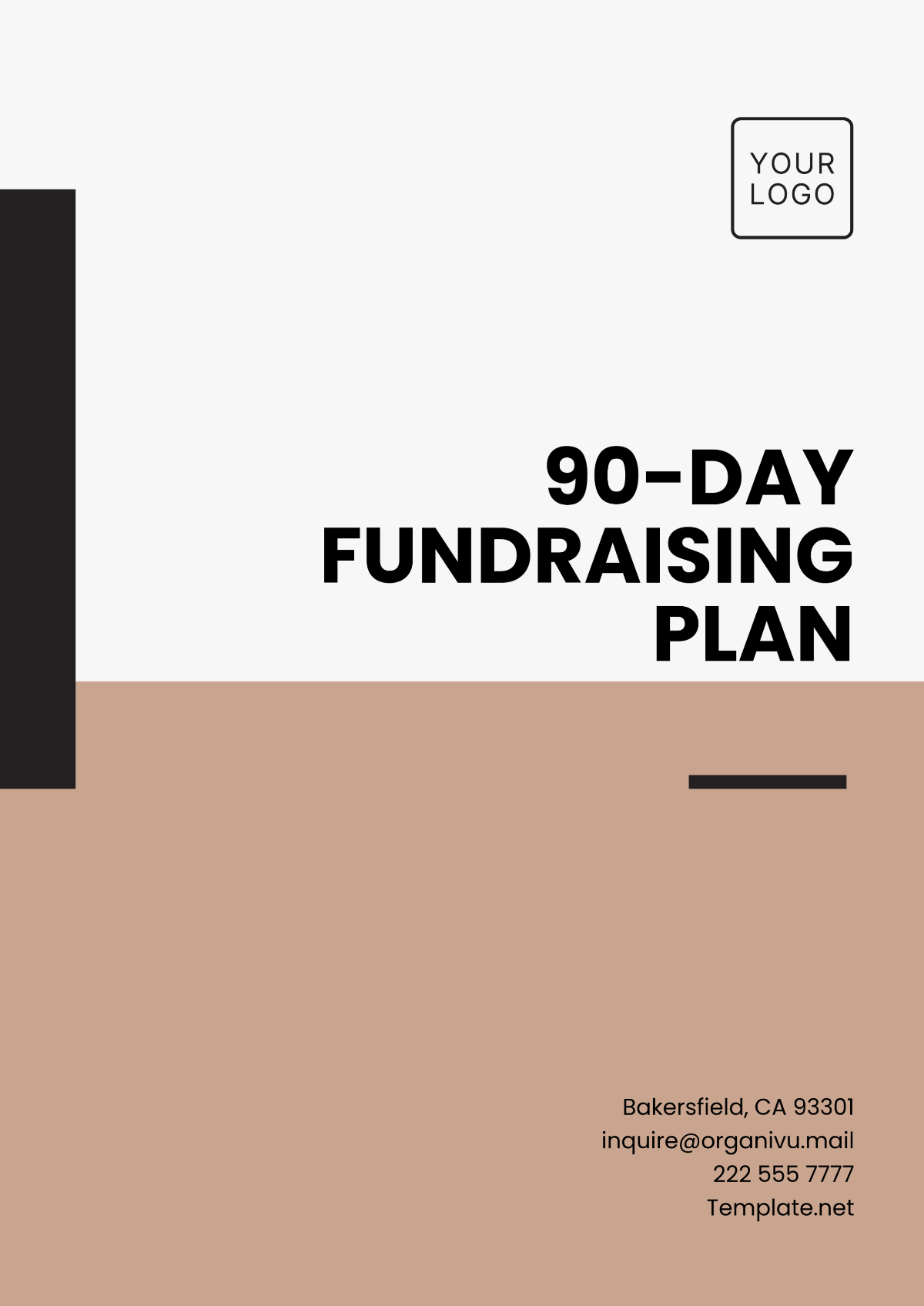 Free Fundraising Plan Templates Editable And Printable