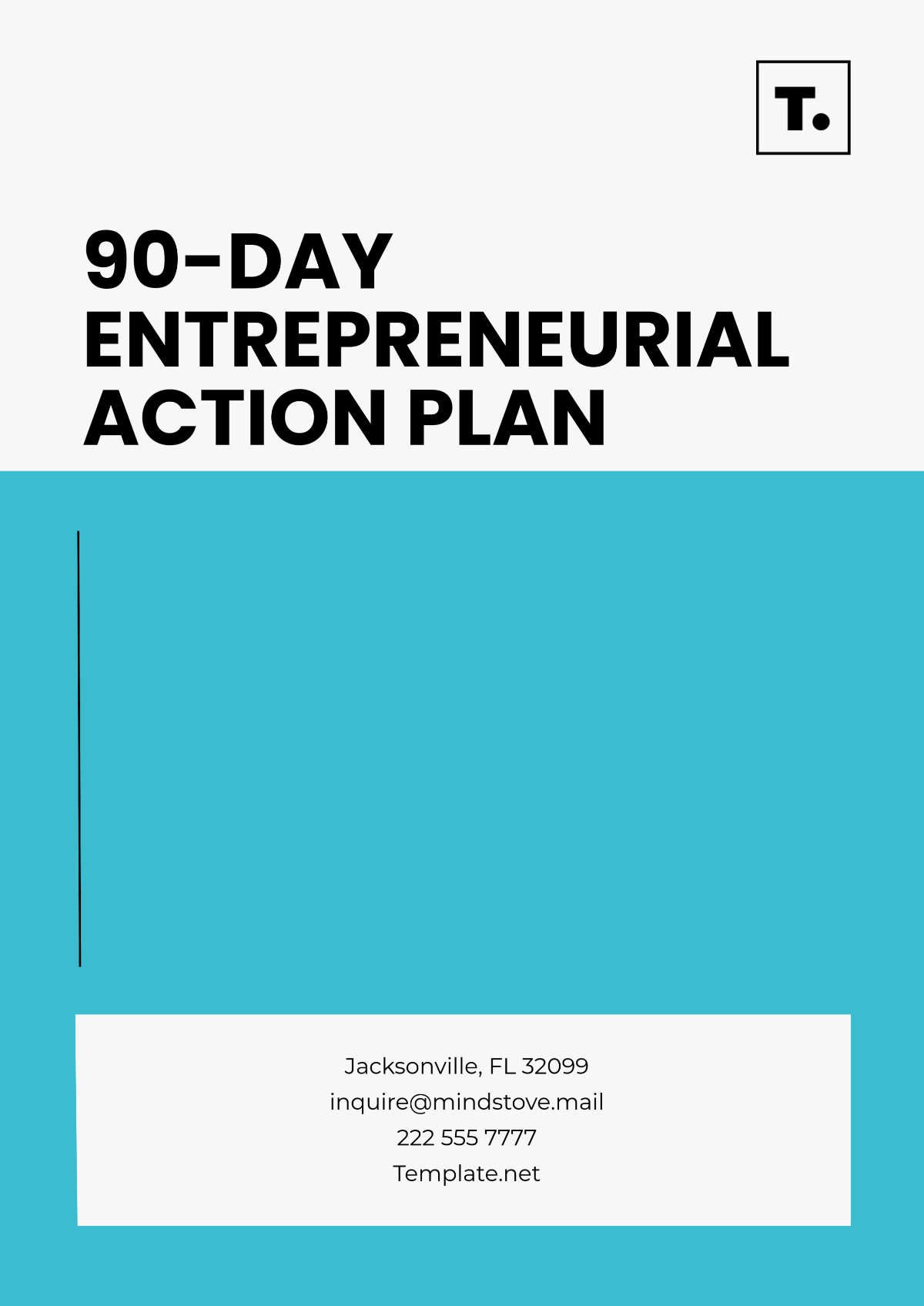 90-Day Entrepreneurial Action Plan Template - Edit Online & Download