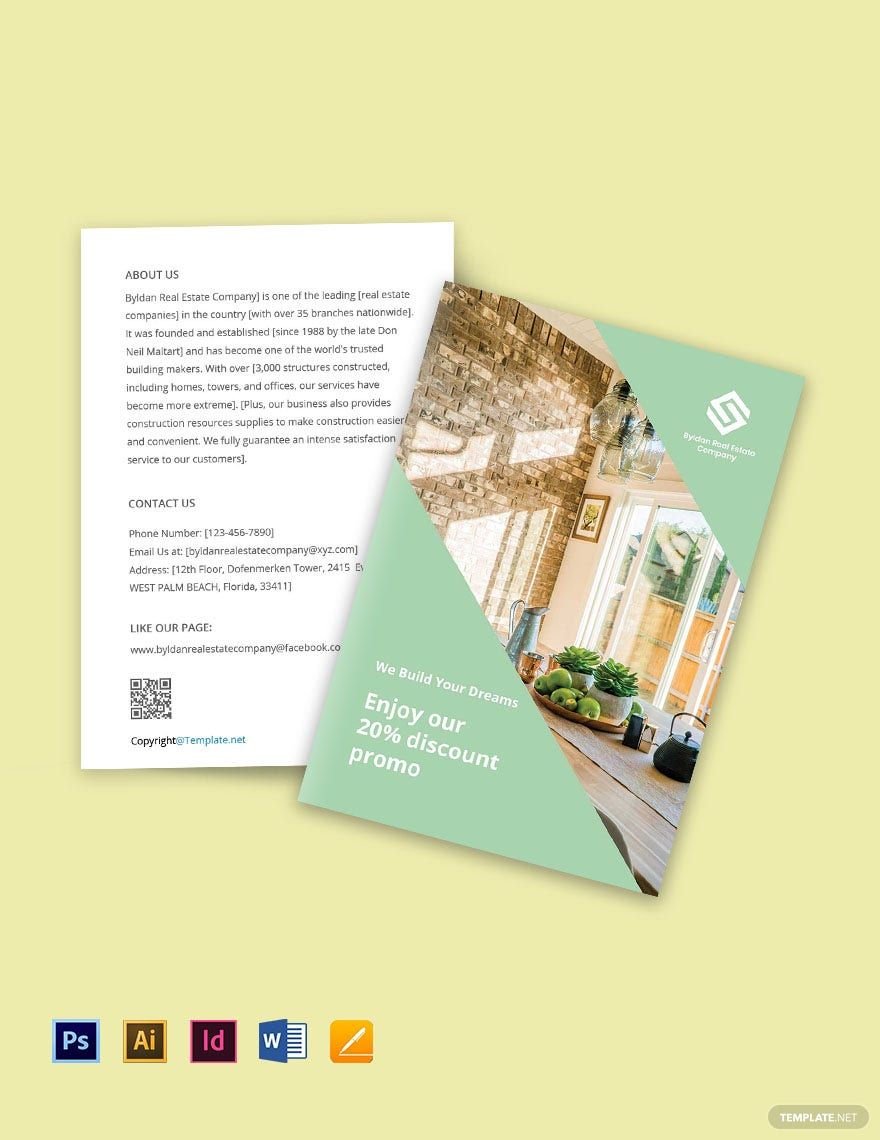 bi-fold-minimalist-real-estate-brochure