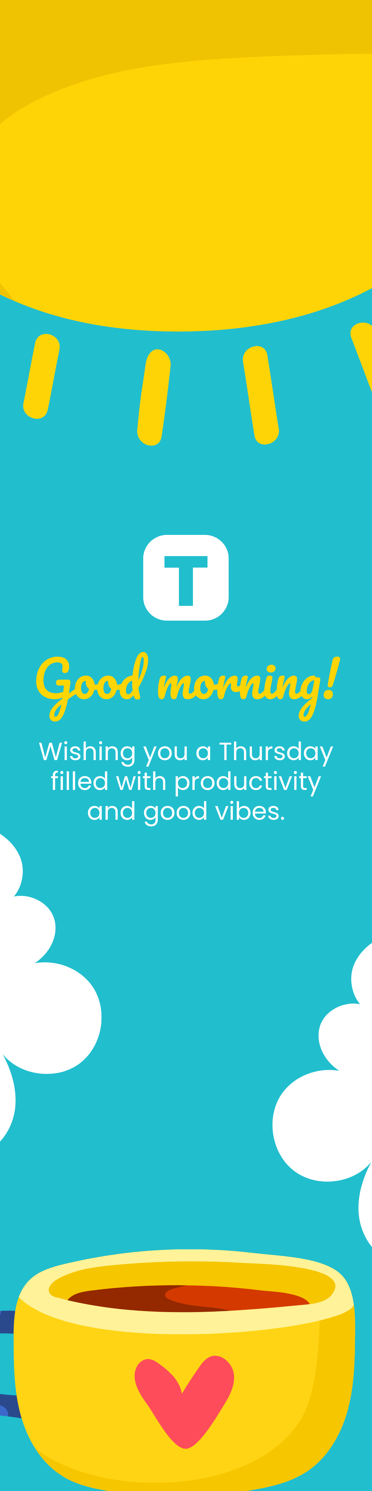 Good Morning Thursday Template - Edit Online & Download