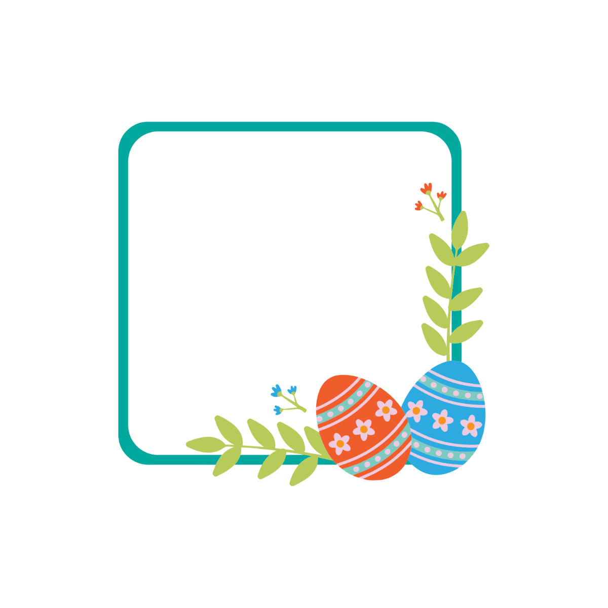 Easter Border Clipart  - Edit Online | Template.net