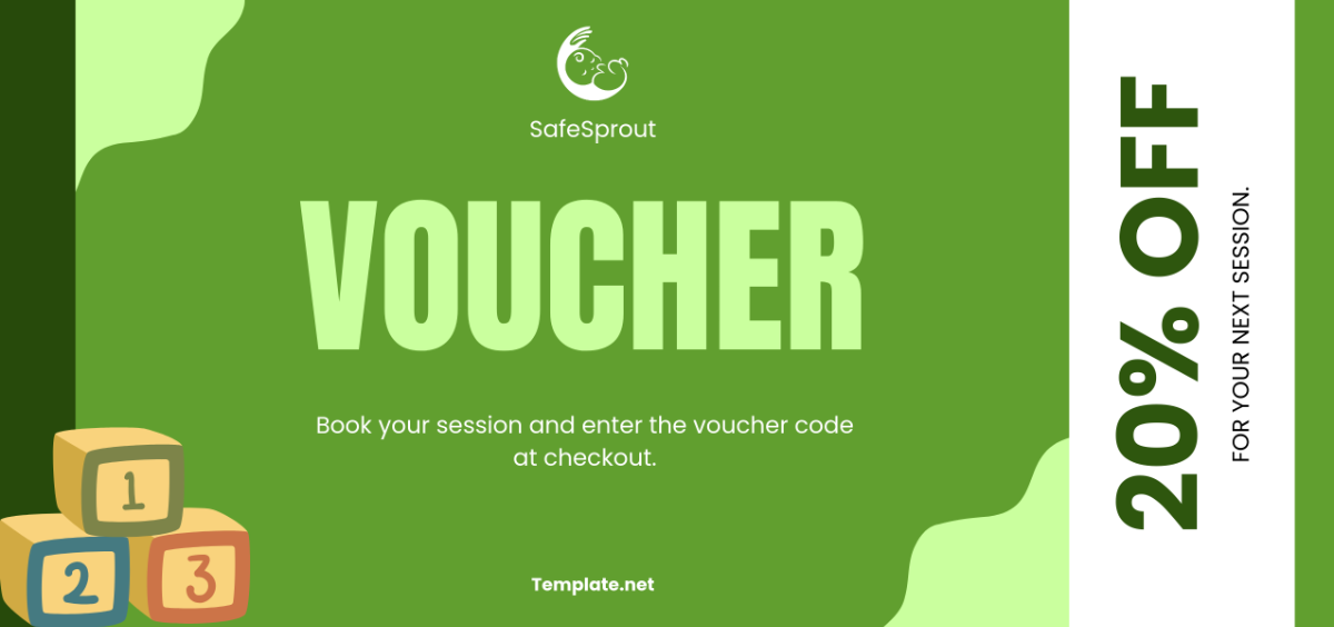 Baby Sitting Voucher Template - Download | Template.net