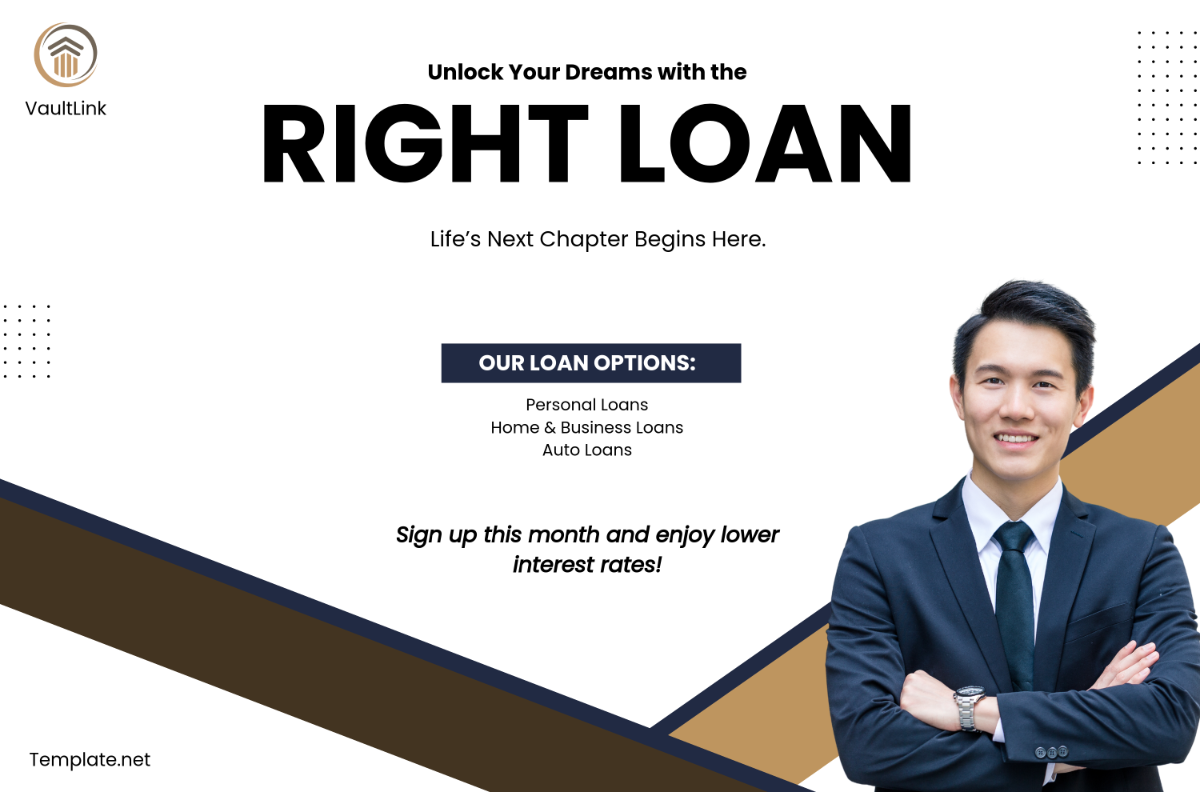 Free Bank Banner Template - Edit Online & Download