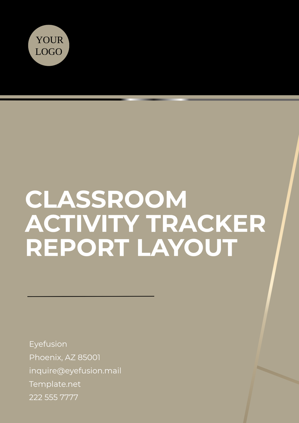 Classroom Activity Tracker Report Layout Template - Edit Online & Download