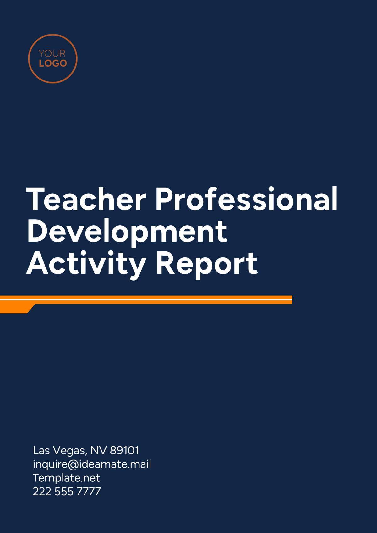 Teacher Professional Development Activity Report Template - Edit Online & Download