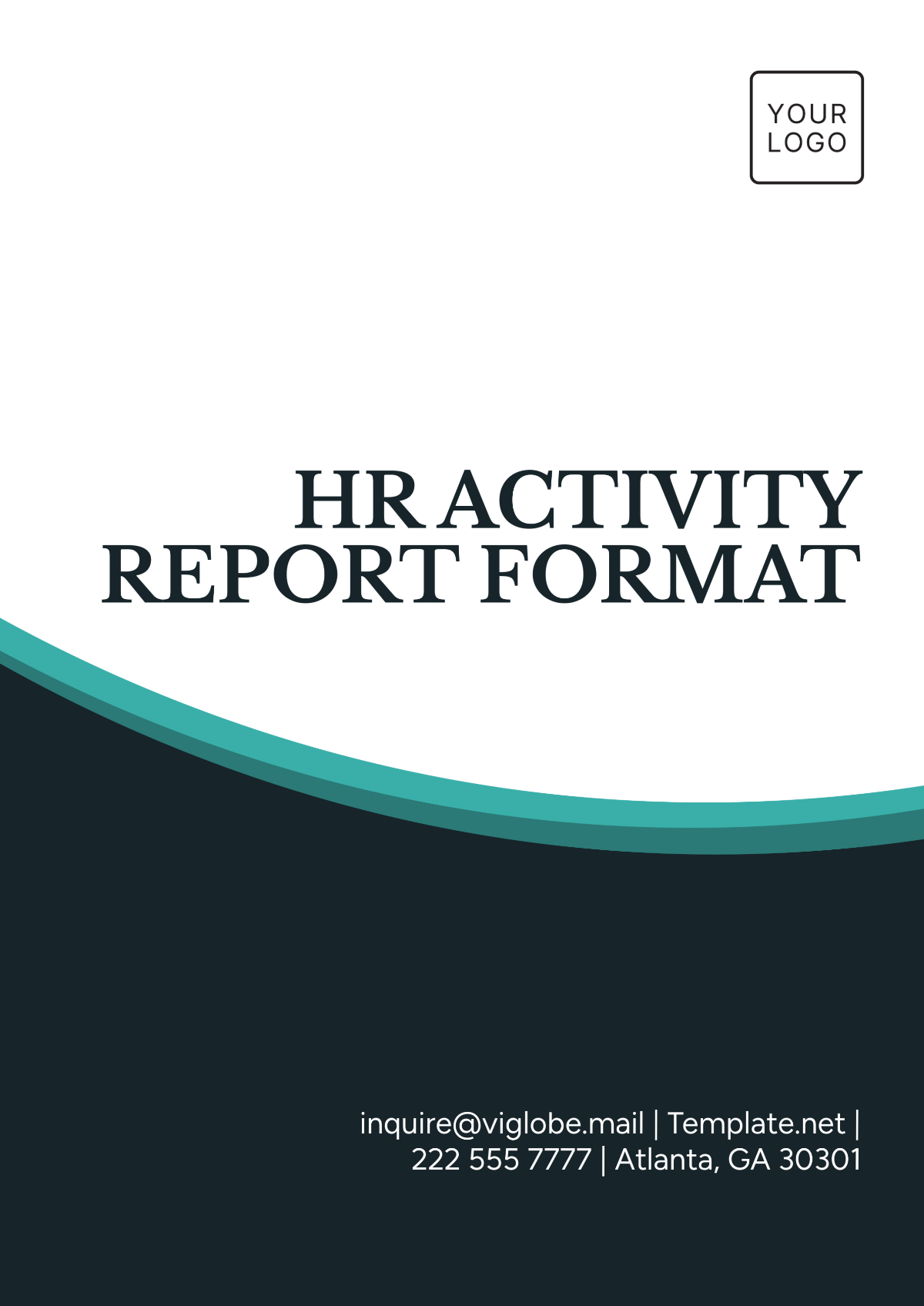 HR Activity Report Format Template - Edit Online & Download